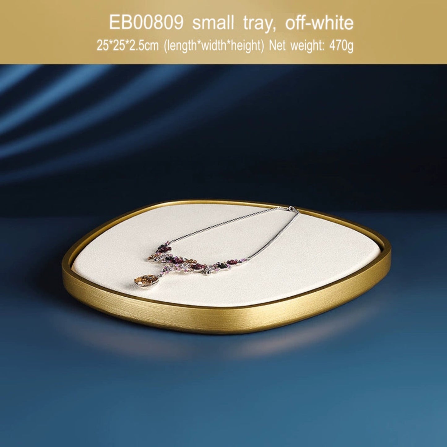 Jewellery display, light luxury window decoration tray set jewelry props