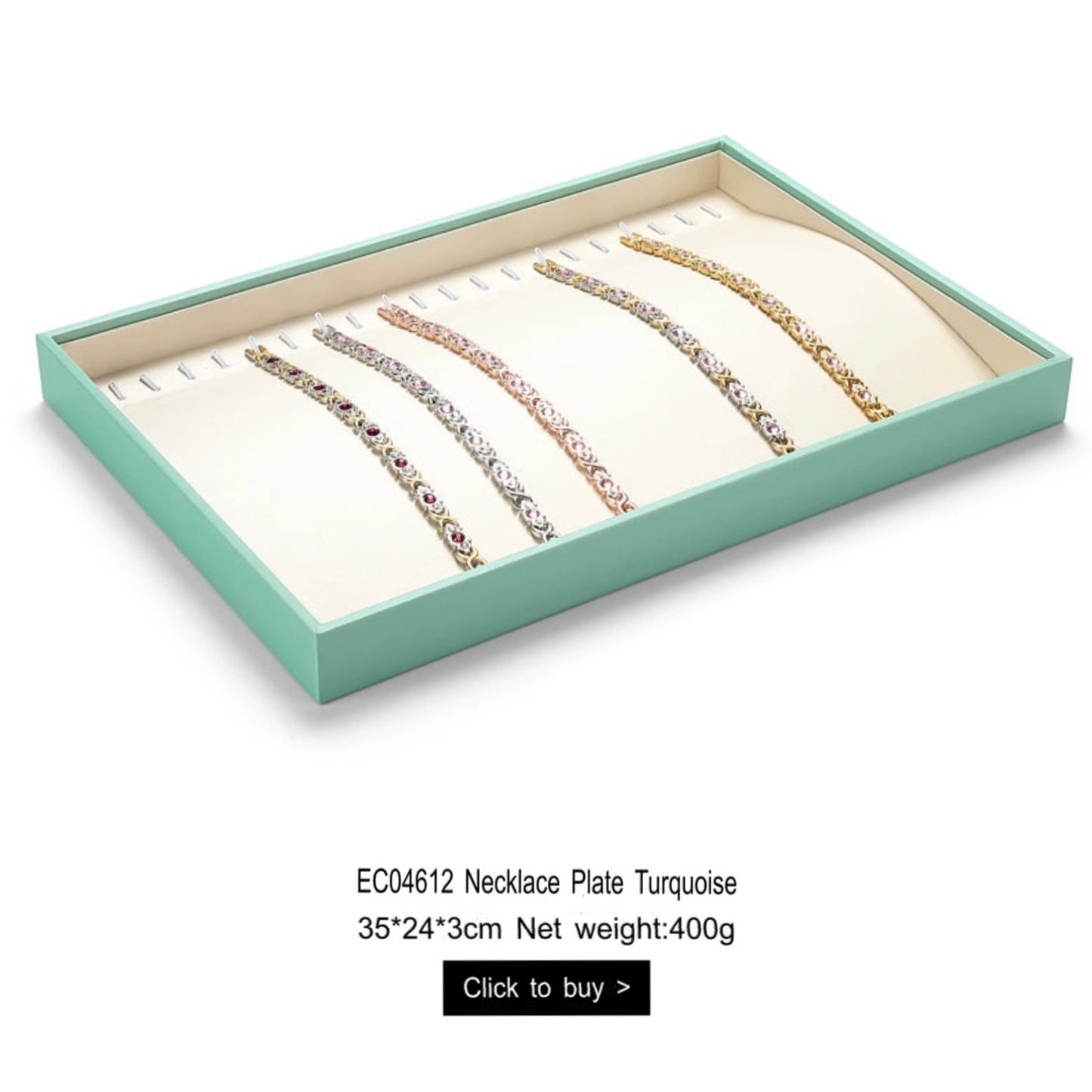 Light Luxury Jewelry, Tray Jewelry, Look, Pallet, Necklace, Ring, Earring, Bracelet, Display Plate, Counter Jewelry Display