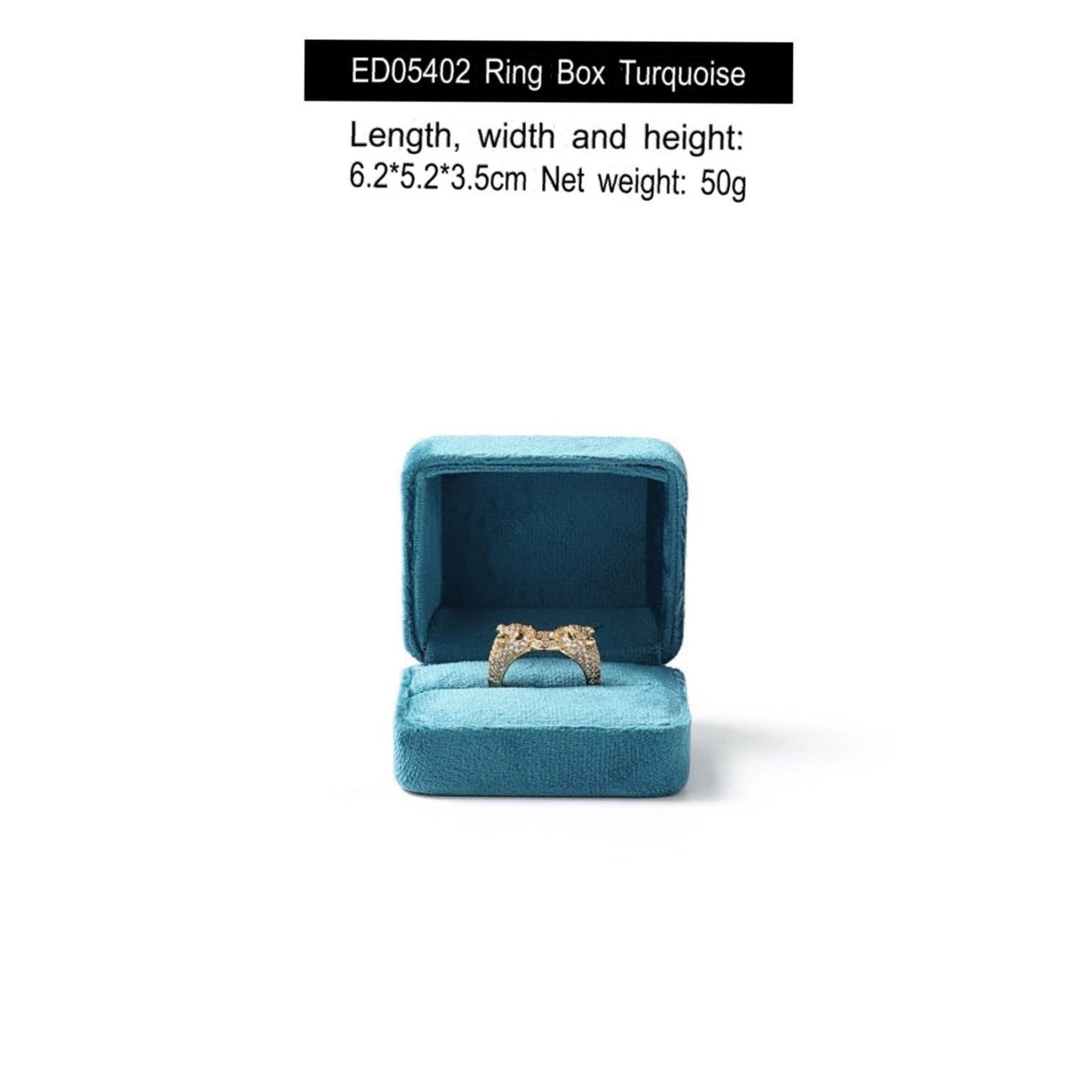Luxury Ring Box, Marriage Proposal Pair, Diamond Ring Box, Valentine's Day Gift Box, Necklace Box, Bracelet Bracelet Box, Flannel