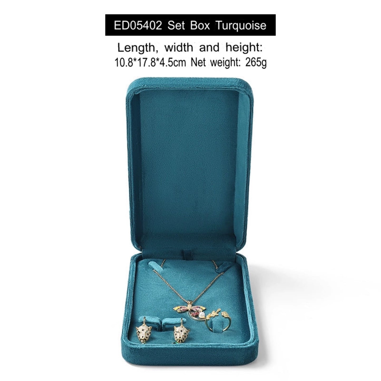 Luxury Ring Box, Marriage Proposal Pair, Diamond Ring Box, Valentine's Day Gift Box, Necklace Box, Bracelet Bracelet Box, Flannel