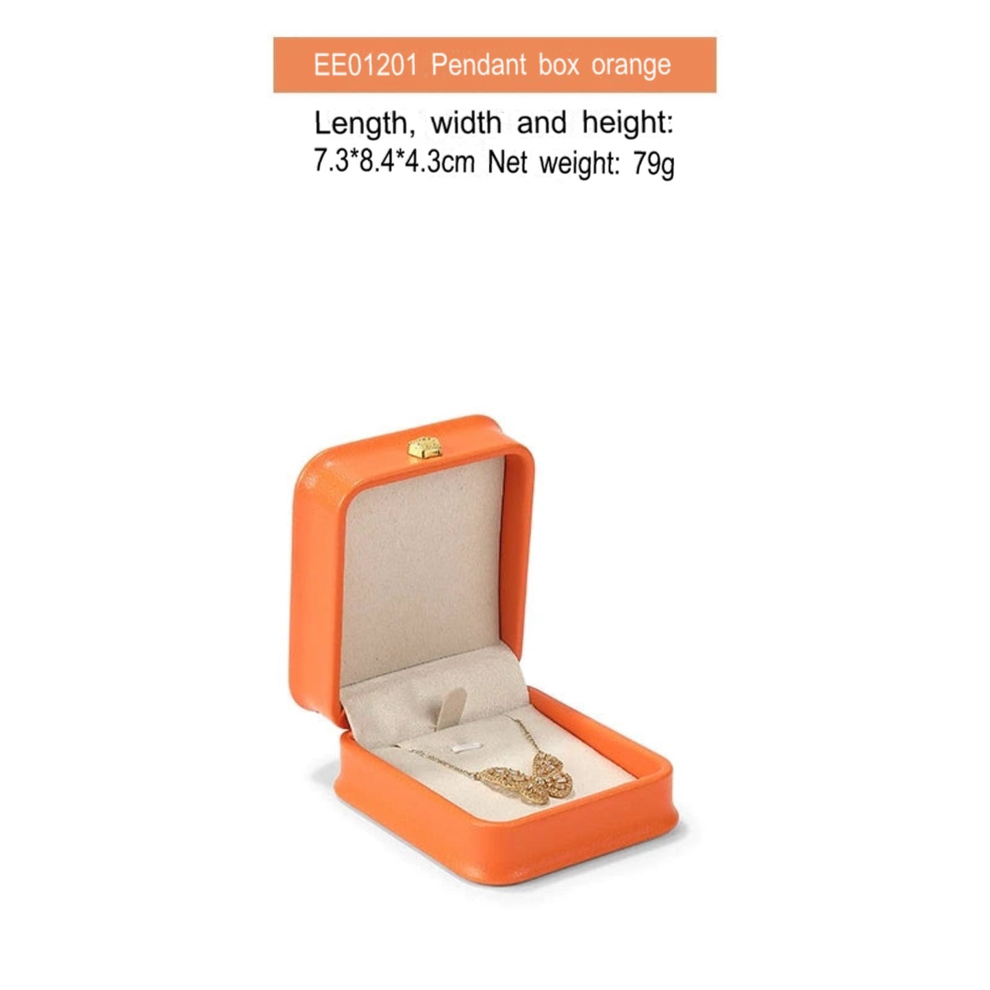Jewelry Box, Metal Crown, PU Leather, Ring Box, Necklace, Bracelet, Jewelry, Packaging, Gift Box