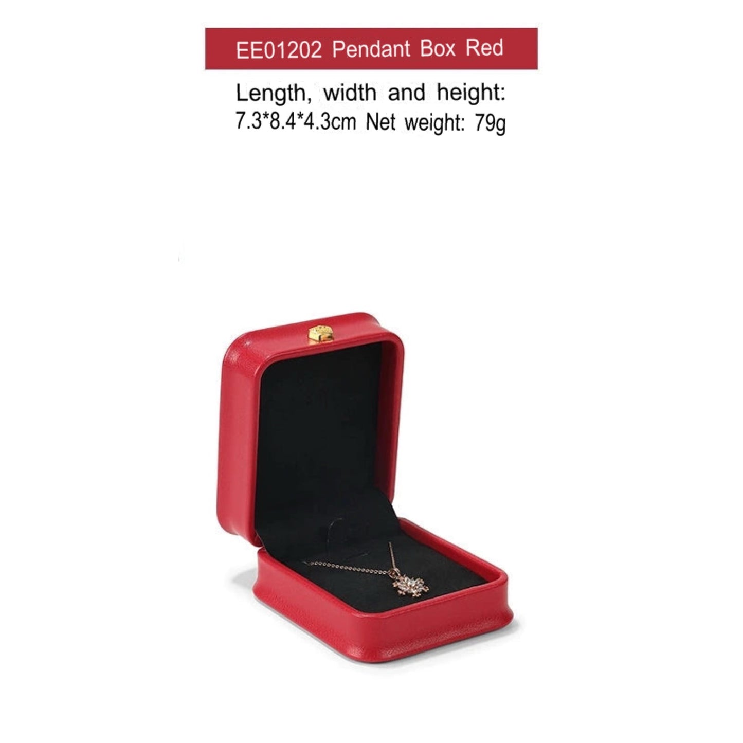 Jewelry Box, Metal Crown, PU Leather, Ring Box, Necklace, Bracelet, Jewelry, Packaging, Gift Box