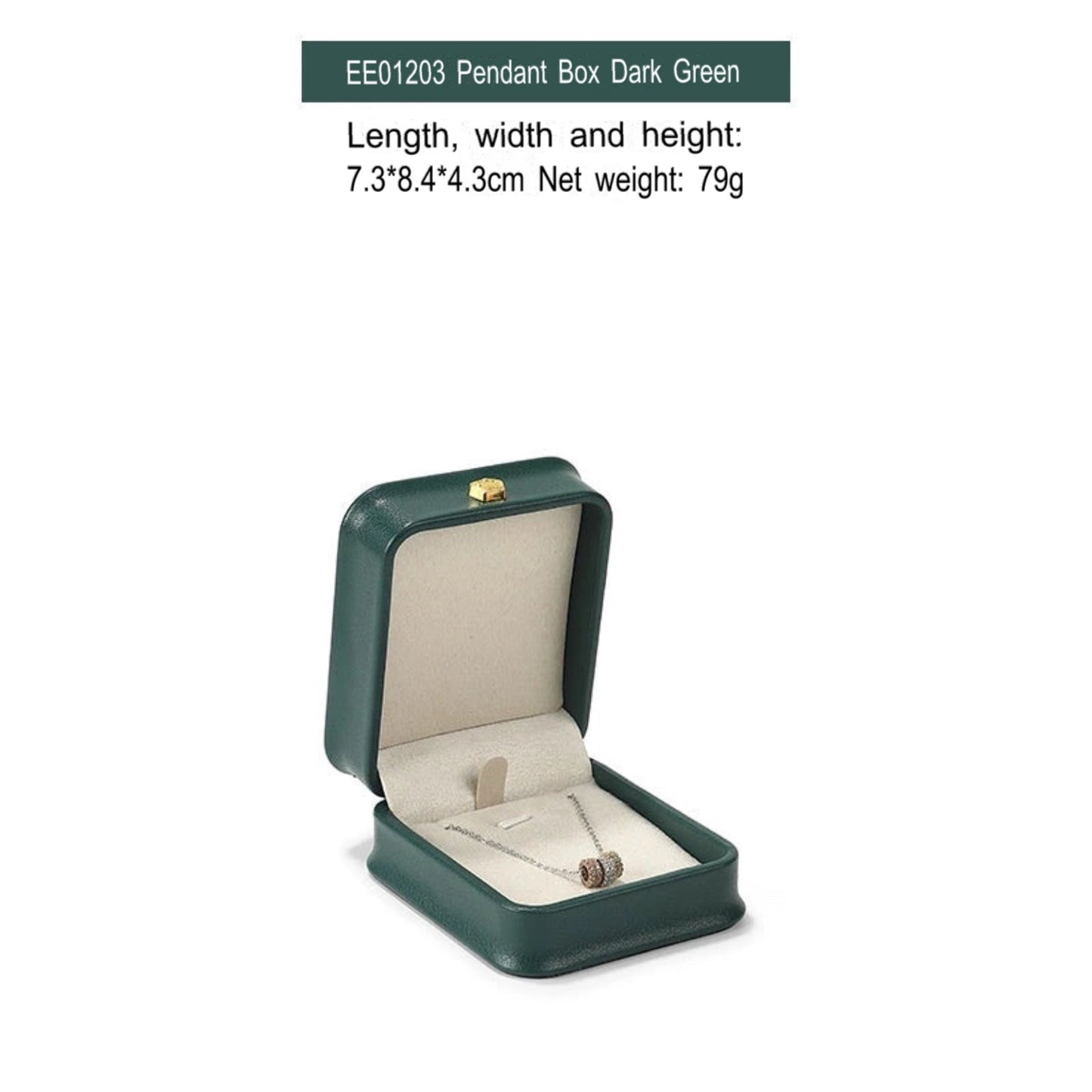 Jewelry Box, Metal Crown, PU Leather, Ring Box, Necklace, Bracelet, Jewelry, Packaging, Gift Box