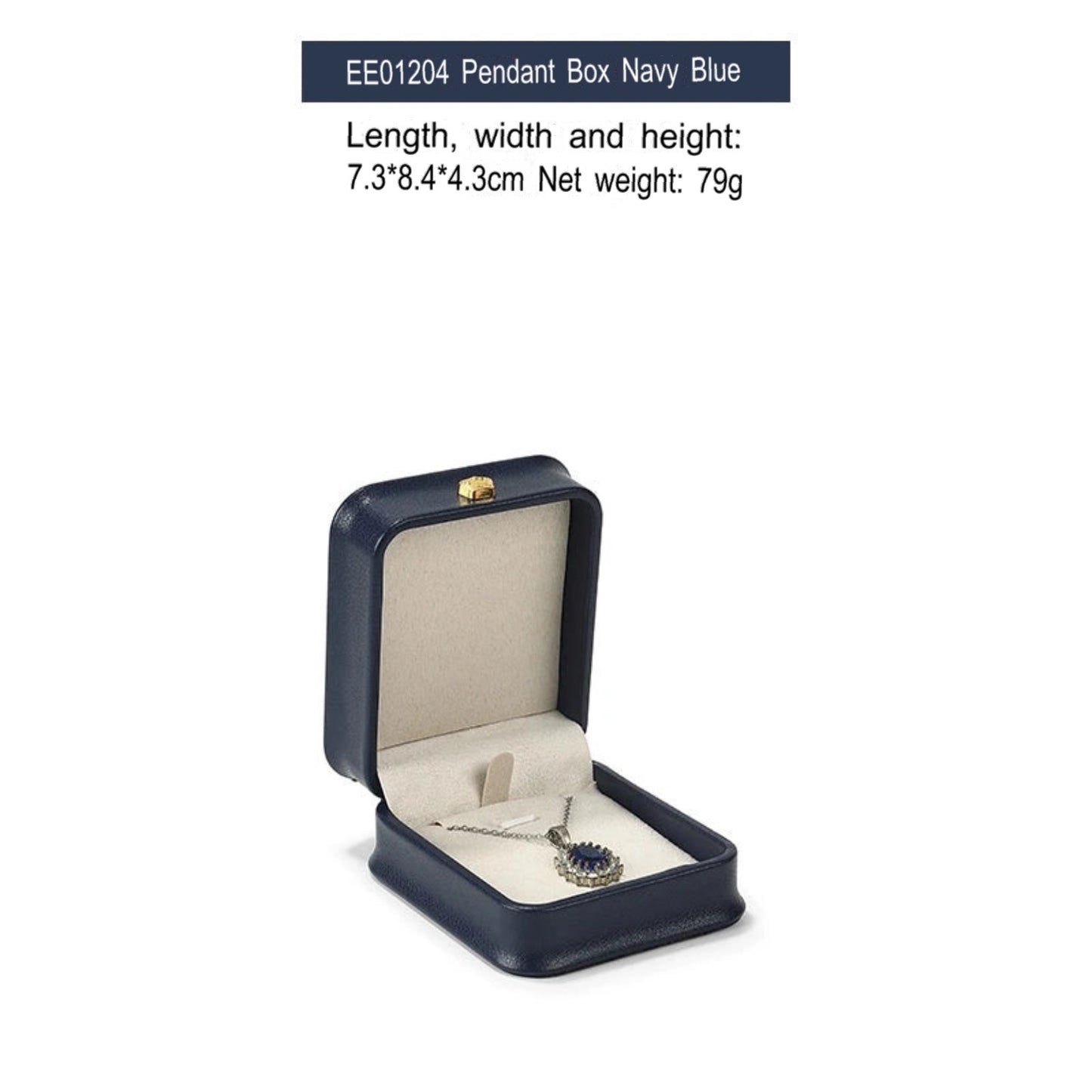 Jewelry Box, Metal Crown, PU Leather, Ring Box, Necklace, Bracelet, Jewelry, Packaging, Gift Box