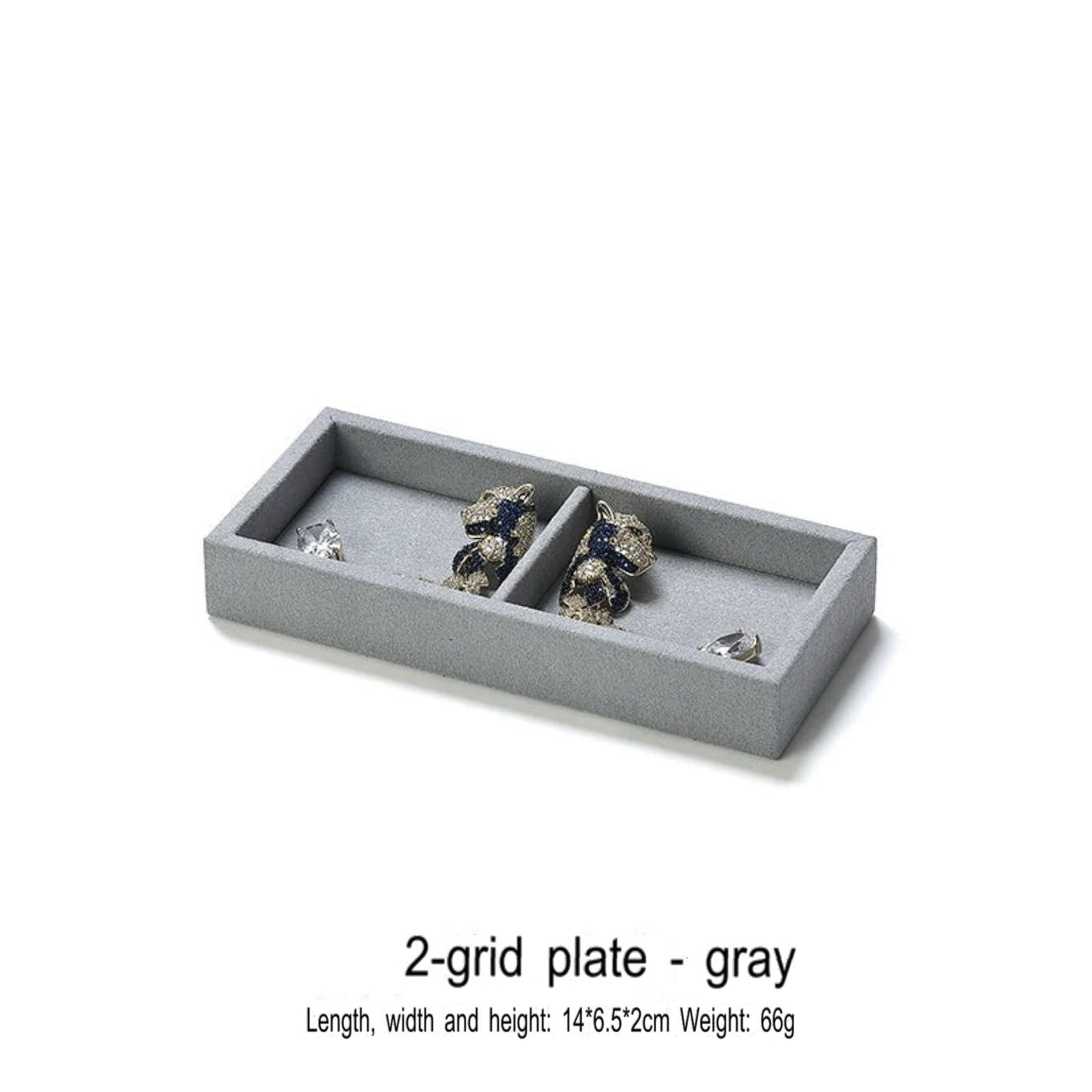 Jewelry display plate, lacquer jewelry placement plate, bracelet, ring, earring, plate, gray necklace storage plate, jewelry tray