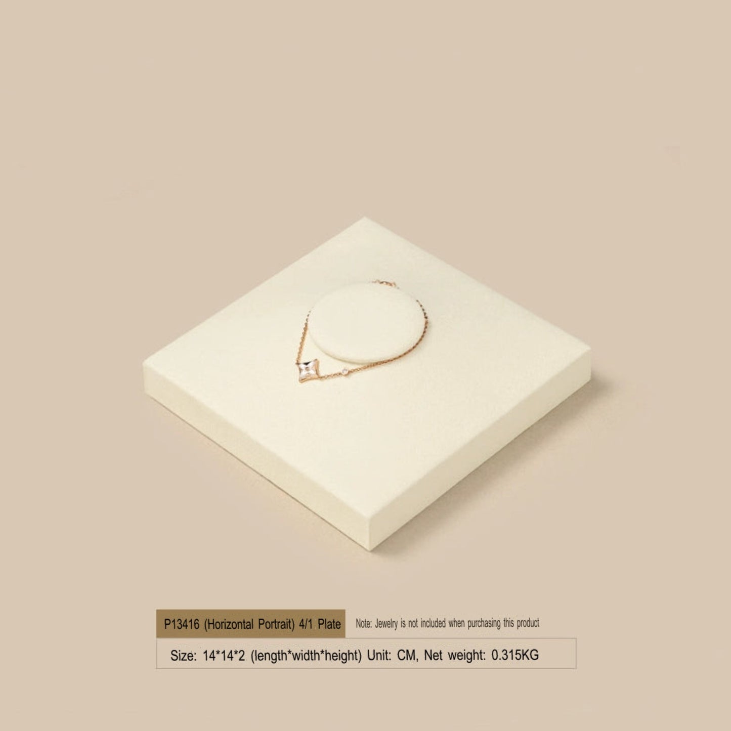 High Jewelry Display Props Necklace Ring Earrings Jewelry Tray Counter Jewelry Display Stand