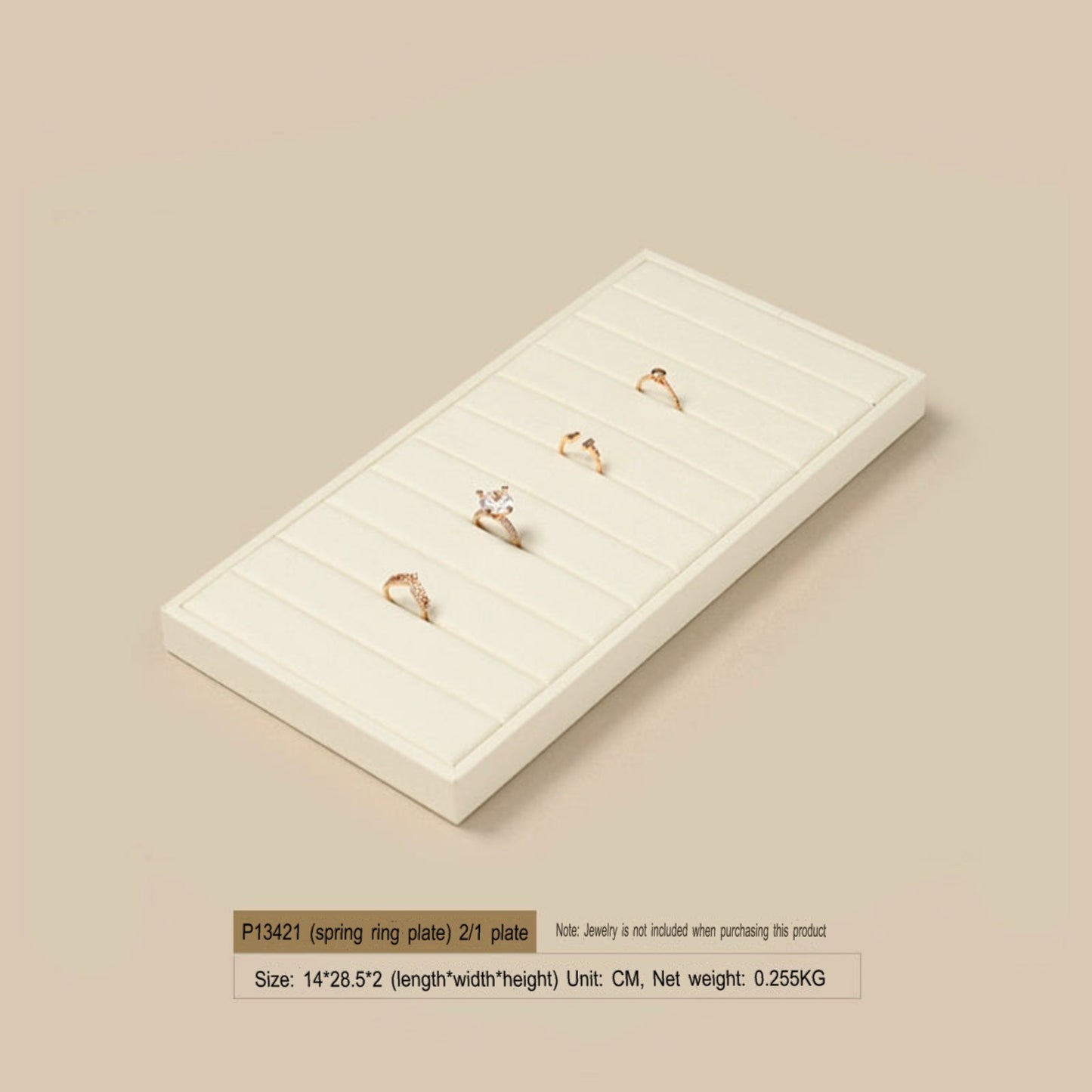 High Jewelry Display Props Necklace Ring Earrings Jewelry Tray Counter Jewelry Display Stand
