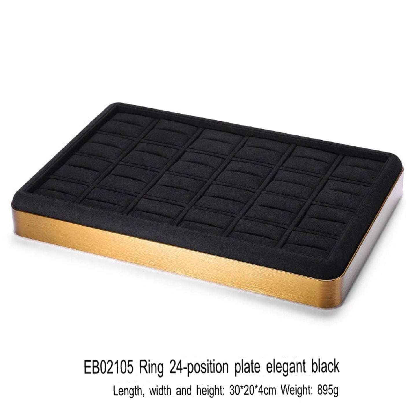 Jewelry display plate, metal gold jewelry tray, ring, necklace, bracelet, jade, multi-purpose jewelry storage, look at the pallet