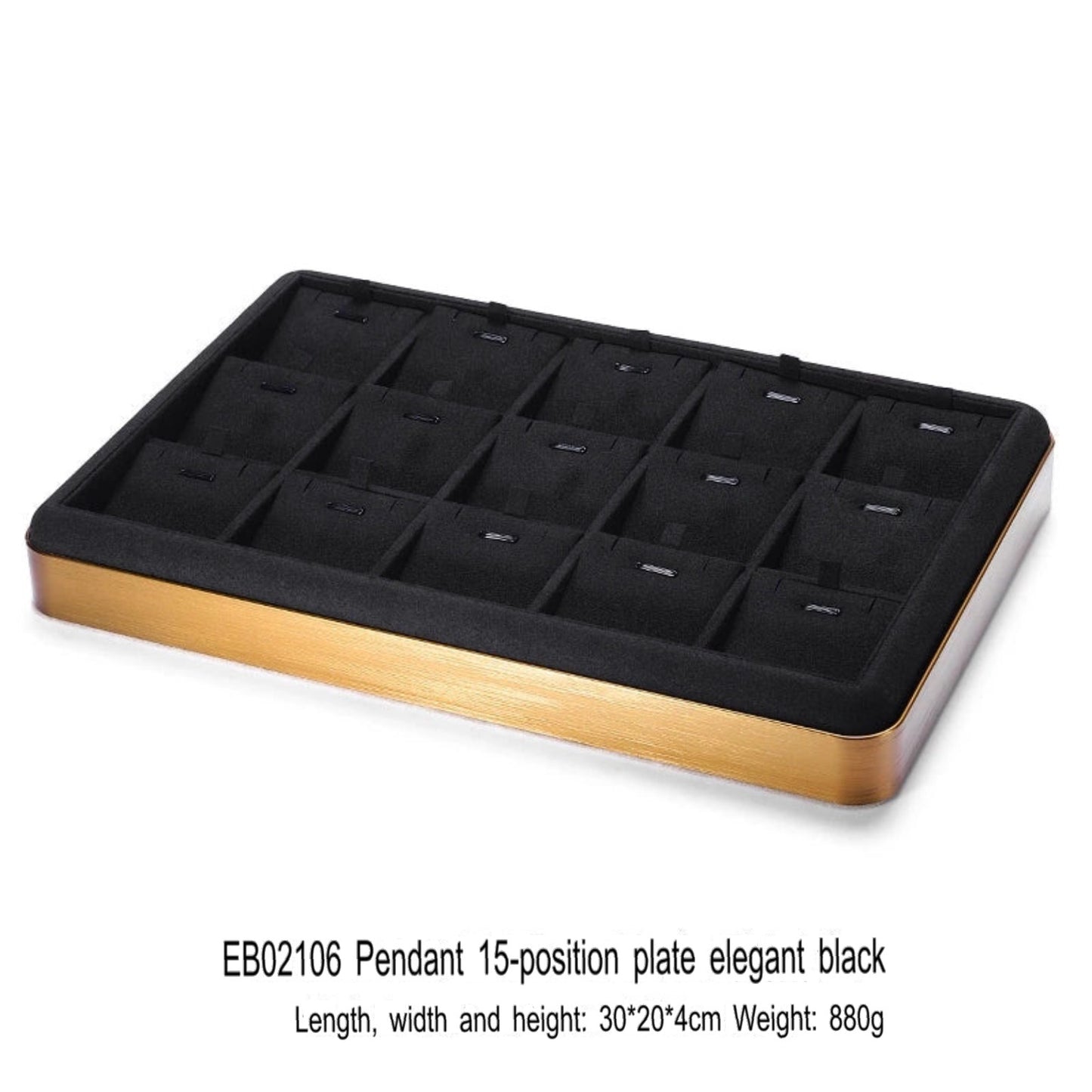 Jewelry display plate, metal gold jewelry tray, ring, necklace, bracelet, jade, multi-purpose jewelry storage, look at the pallet