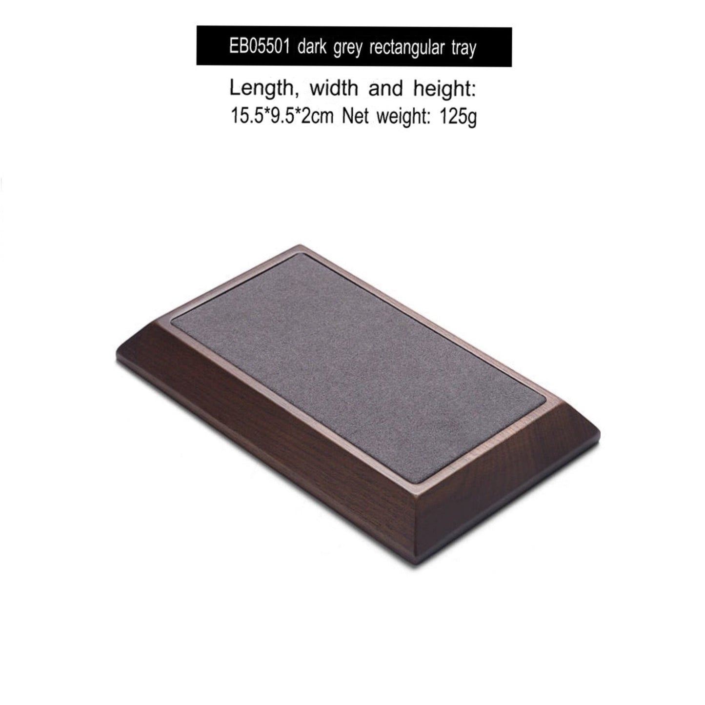 Light Luxury Solid Wood Jewelry Display Props, Rings, Necklaces, Ear Accessories, Storage Trays, Counter Toy Jewelry Trays