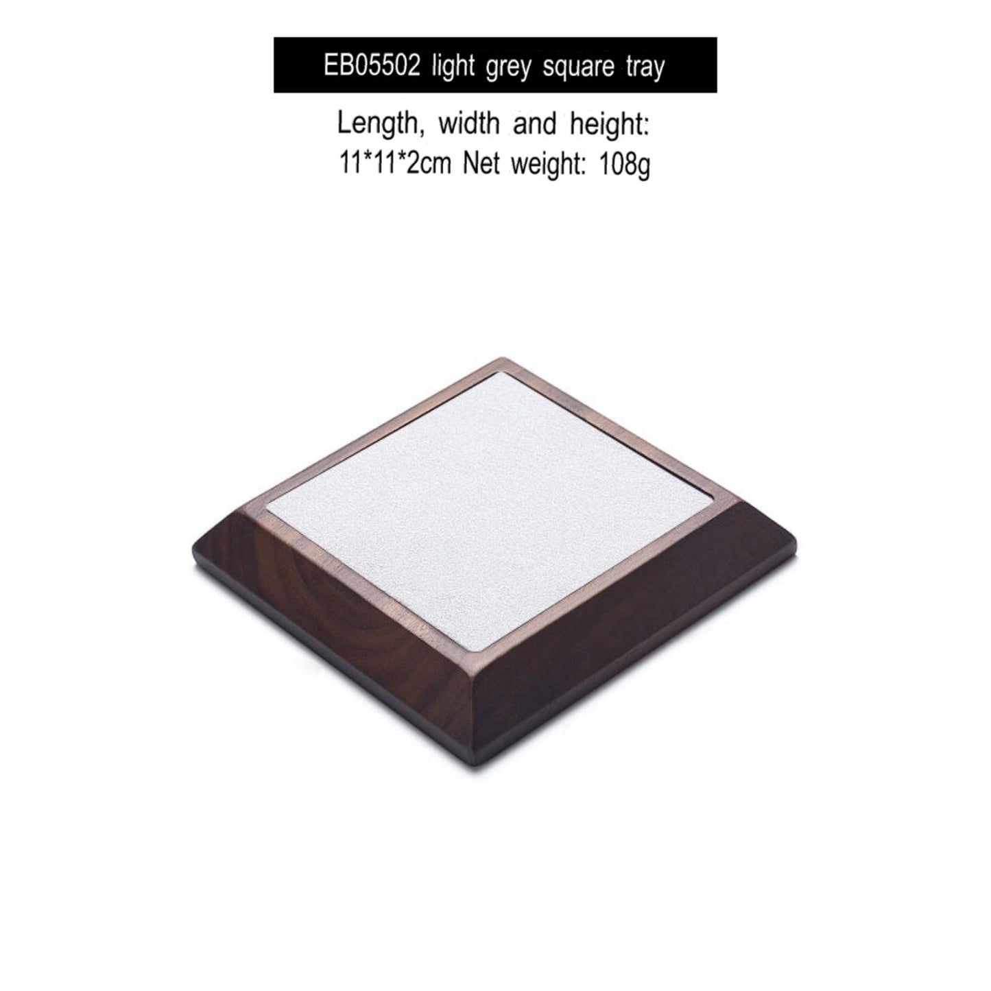Light Luxury Solid Wood Jewelry Display Props, Rings, Necklaces, Ear Accessories, Storage Trays, Counter Toy Jewelry Trays