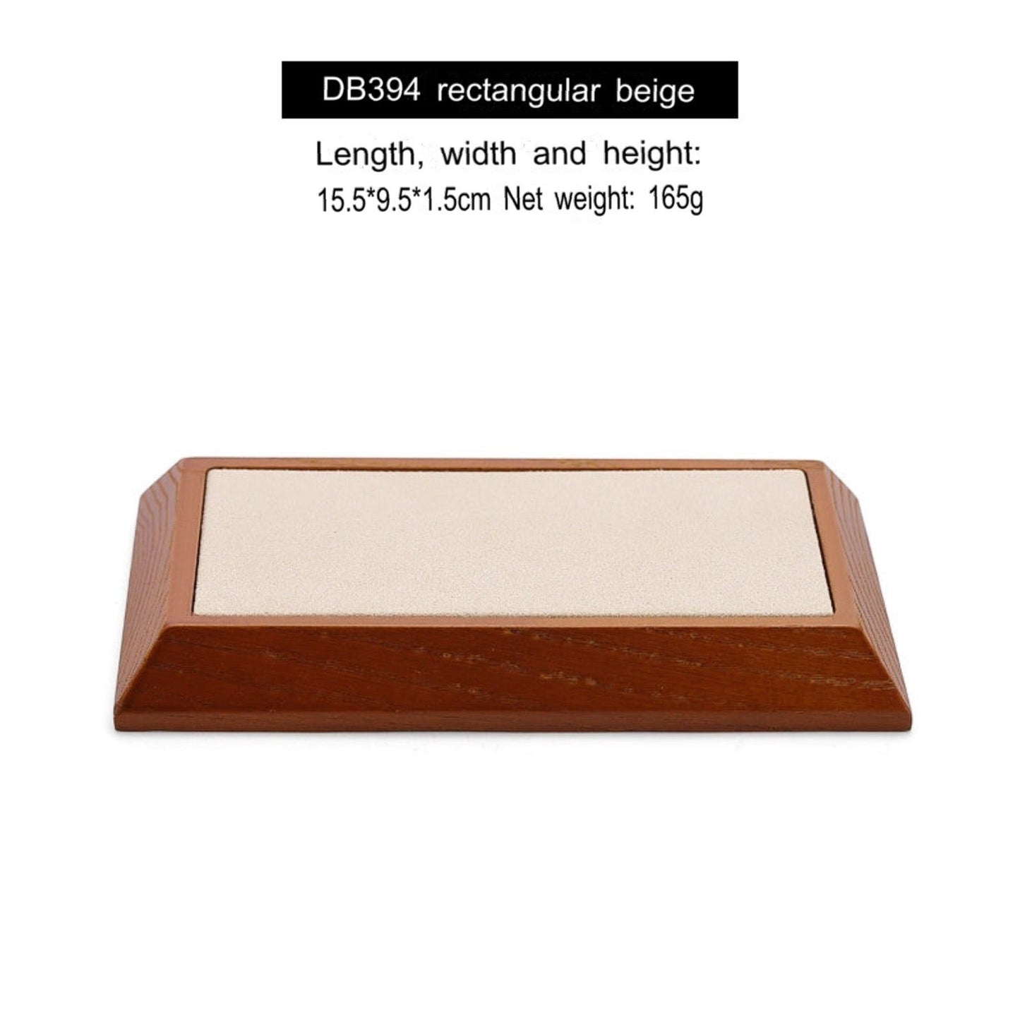 Light Luxury Solid Wood Jewelry Display Props, Rings, Necklaces, Ear Accessories, Storage Trays, Counter Toy Jewelry Trays