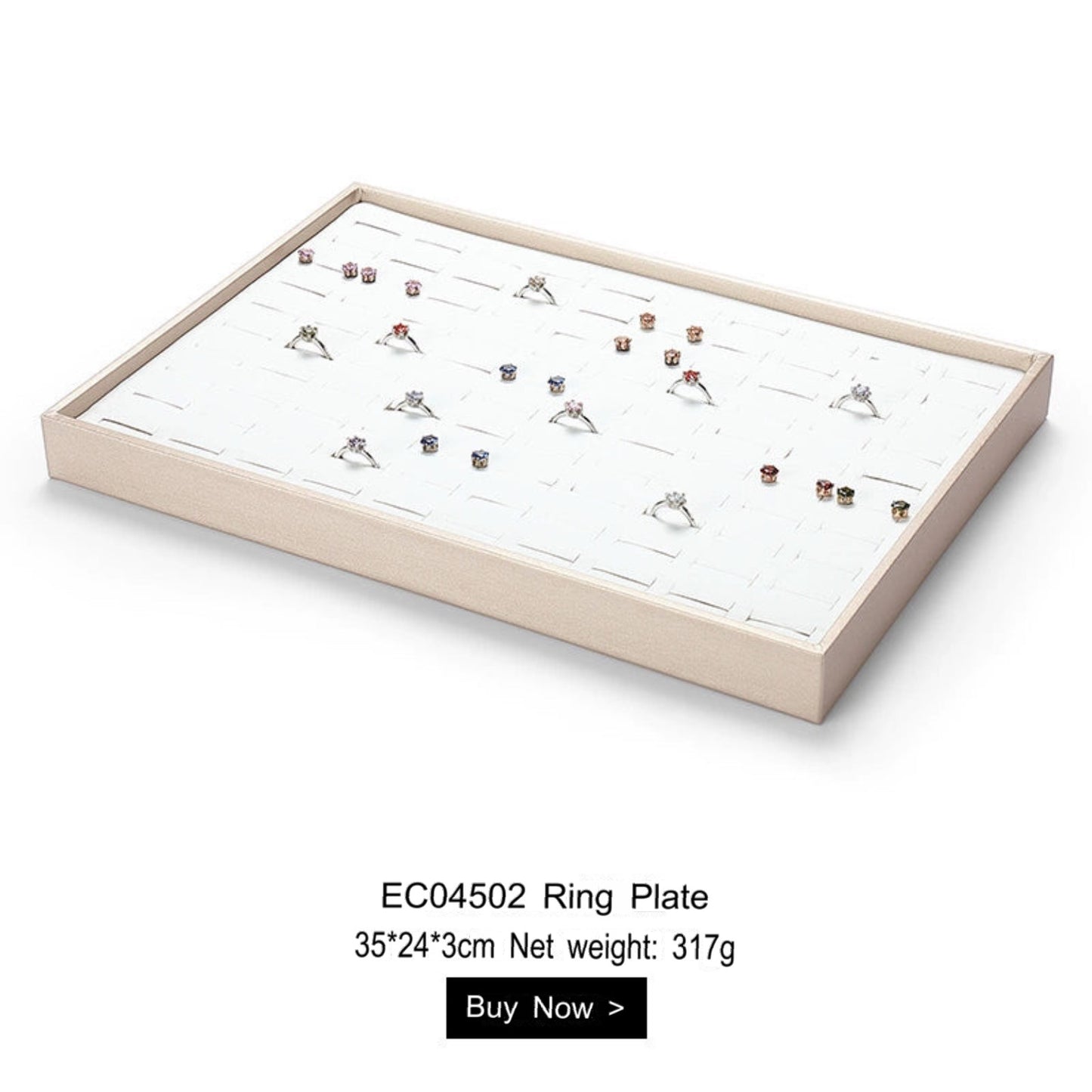 Light Luxury Jewelry, Tray Jewelry, Look, Pallet, Necklace, Ring, Earring, Bracelet, Display Plate, Counter Jewelry Display
