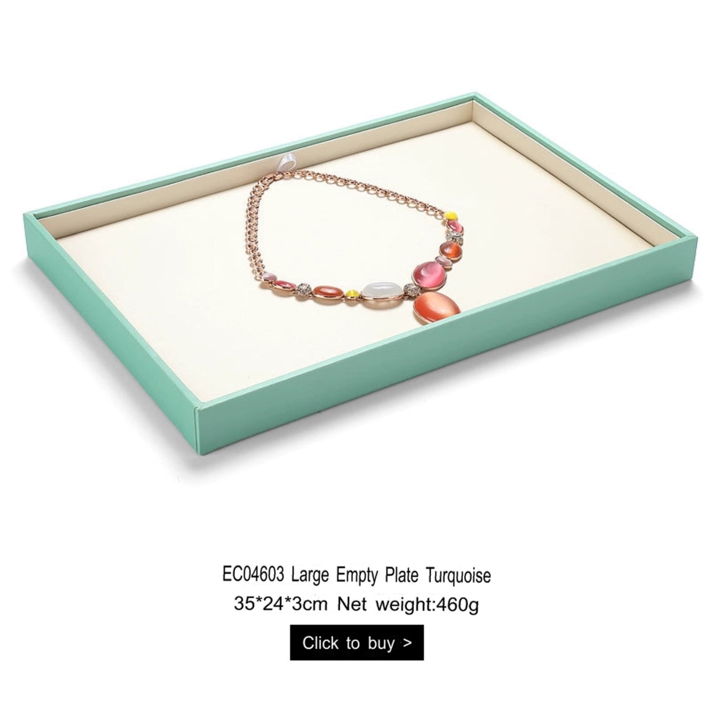 Light Luxury Jewelry, Tray Jewelry, Look, Pallet, Necklace, Ring, Earring, Bracelet, Display Plate, Counter Jewelry Display