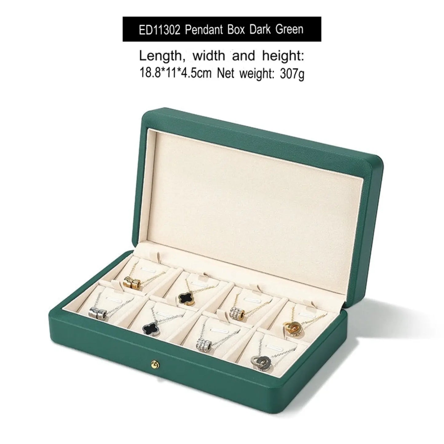 Light Luxury Jewelry Storage Box, PU Leather, Magnetic Ring Storage Box, Necklace Pendant, Jewelry Box, Jewelry Storage Box Jim Display