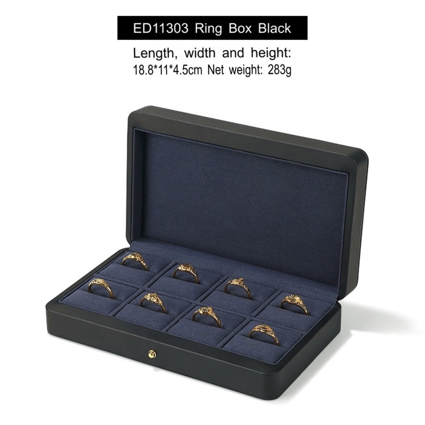 Light Luxury Jewelry Storage Box, PU Leather, Magnetic Ring Storage Box, Necklace Pendant, Jewelry Box, Jewelry Storage Box