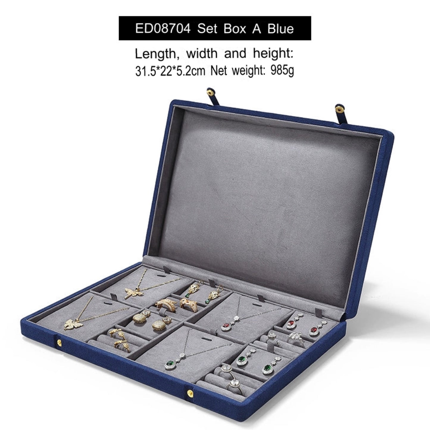 Light Luxury Jewelry Storage Box, Necklace Ring, Earrings, Bracelet Bracelet Box, Set Box, Jewelry Storage Box