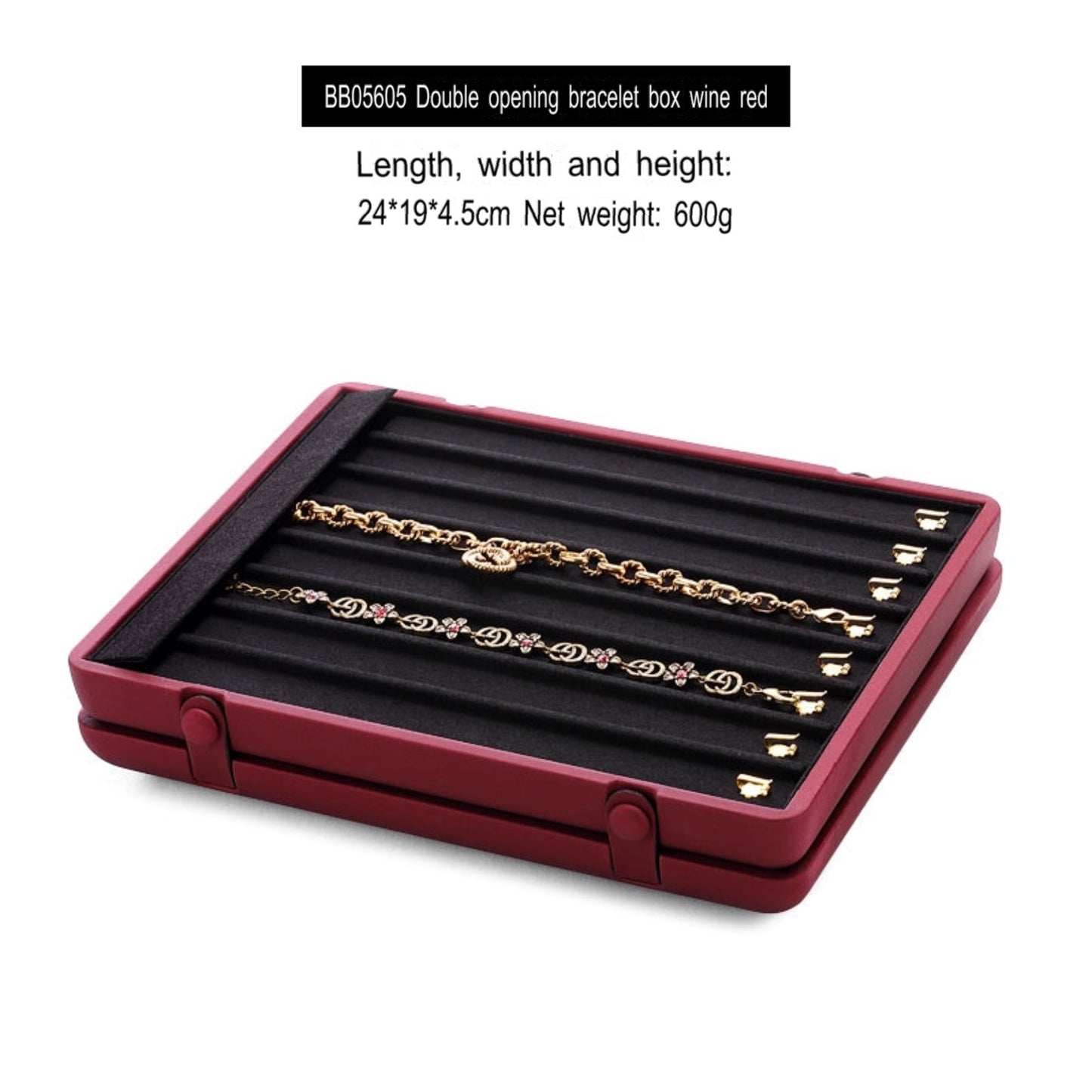 Light Luxury Jewelry Storage Box, Necklace Ring, Earrings, Bracelet Bracelet Box, Set Box, Jewelry Storage Box