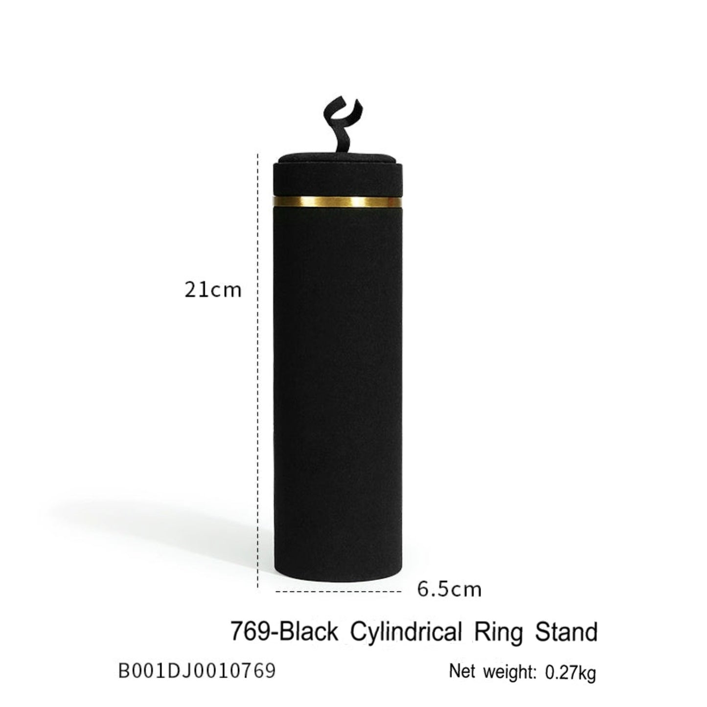 Black Premium jewellery window display props