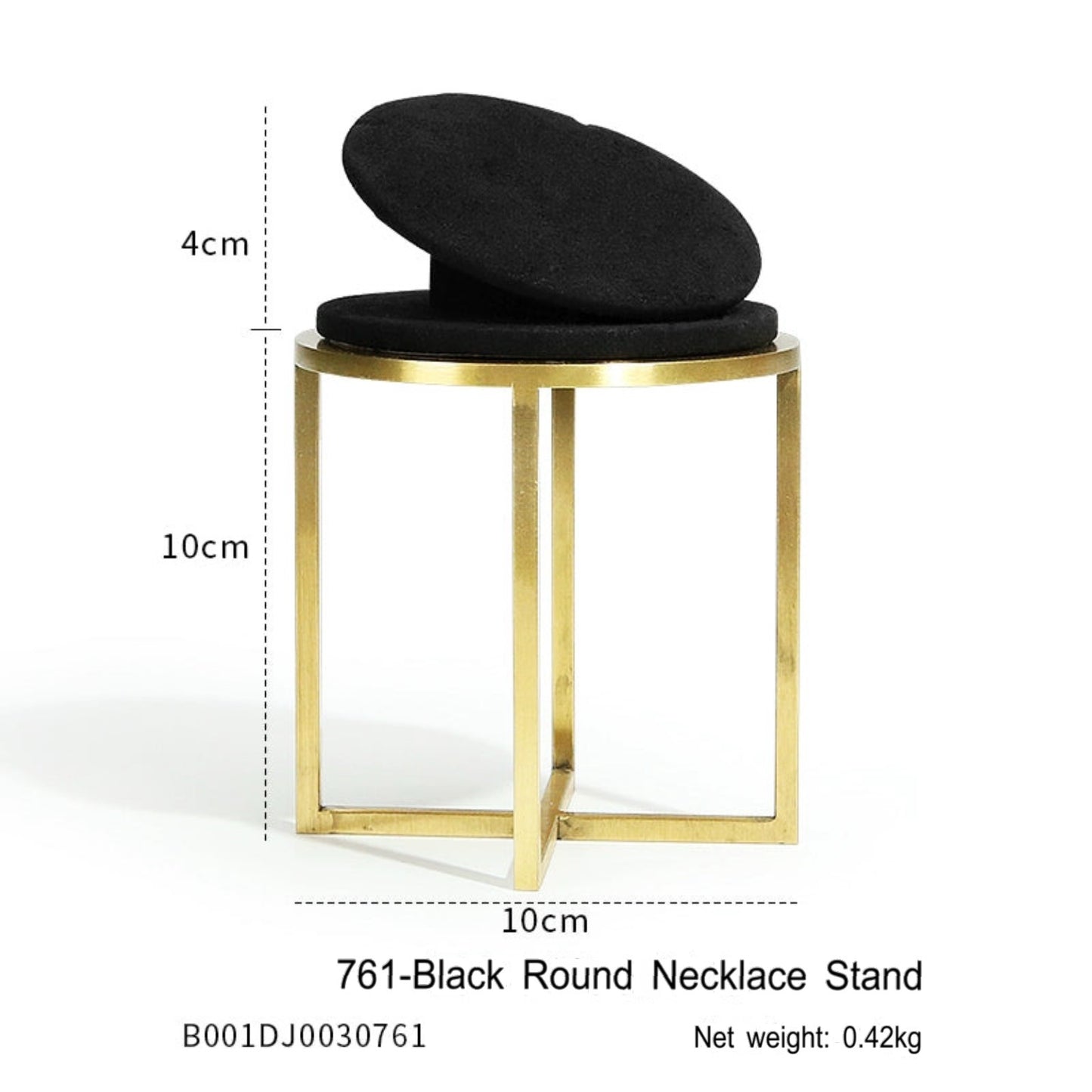 Black Premium jewellery window display props