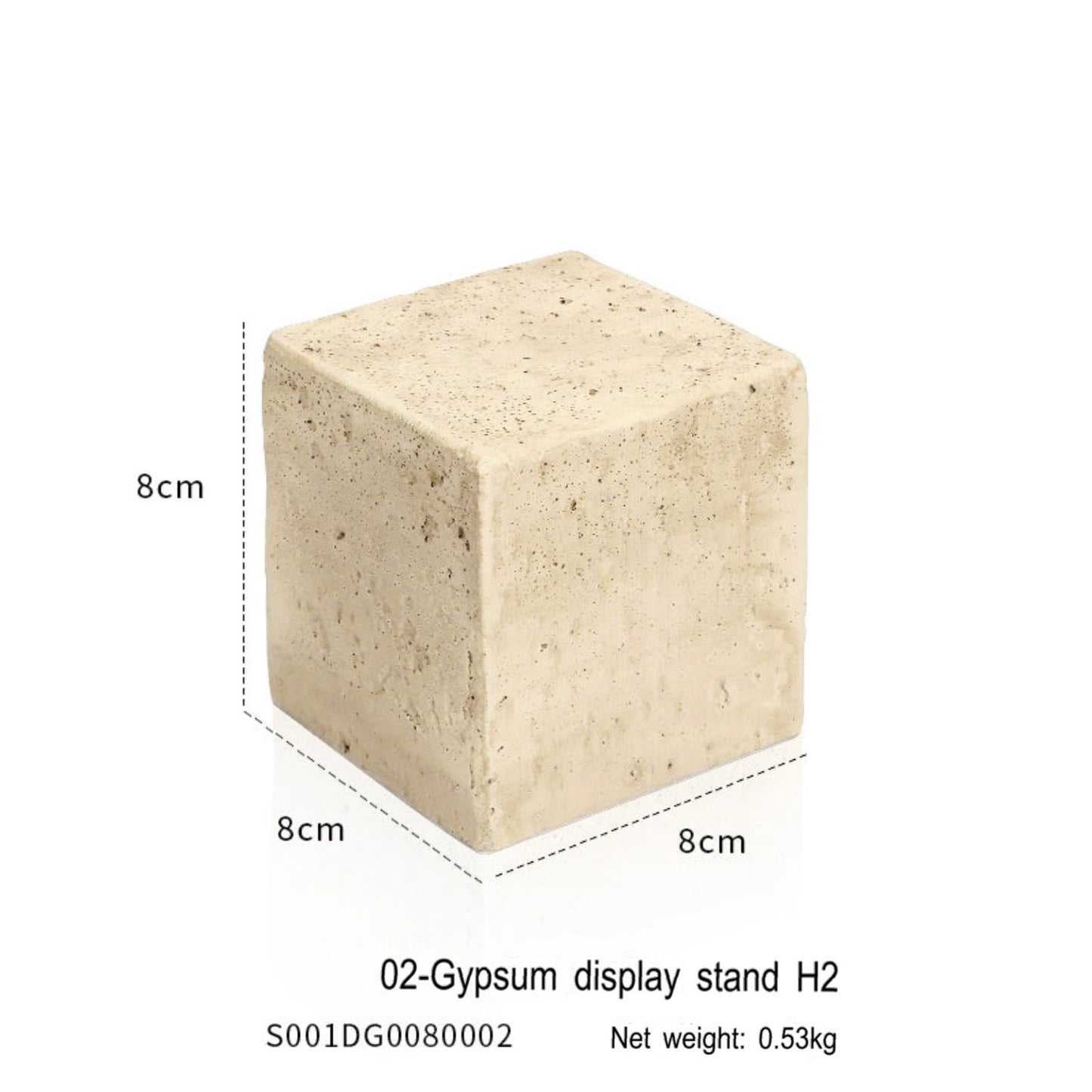 High-grade gypsum display rack, jewelry display props, jewelry display ornaments
