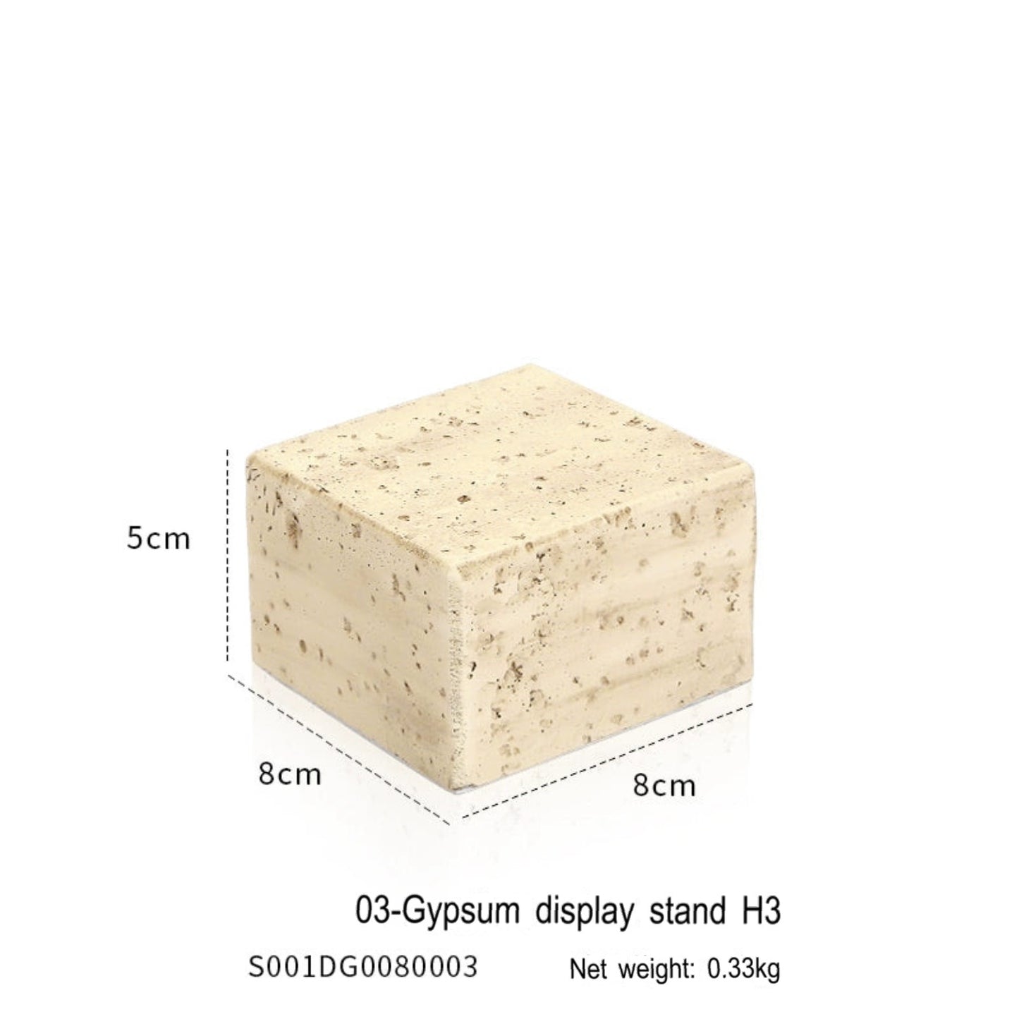 High-grade gypsum display rack, jewelry display props, jewelry display ornaments