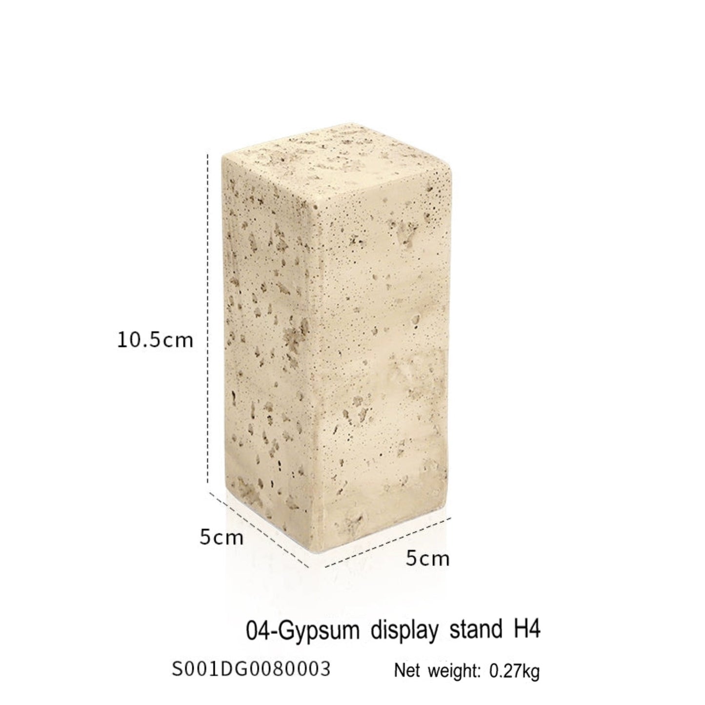 High-grade gypsum display rack, jewelry display props, jewelry display ornaments