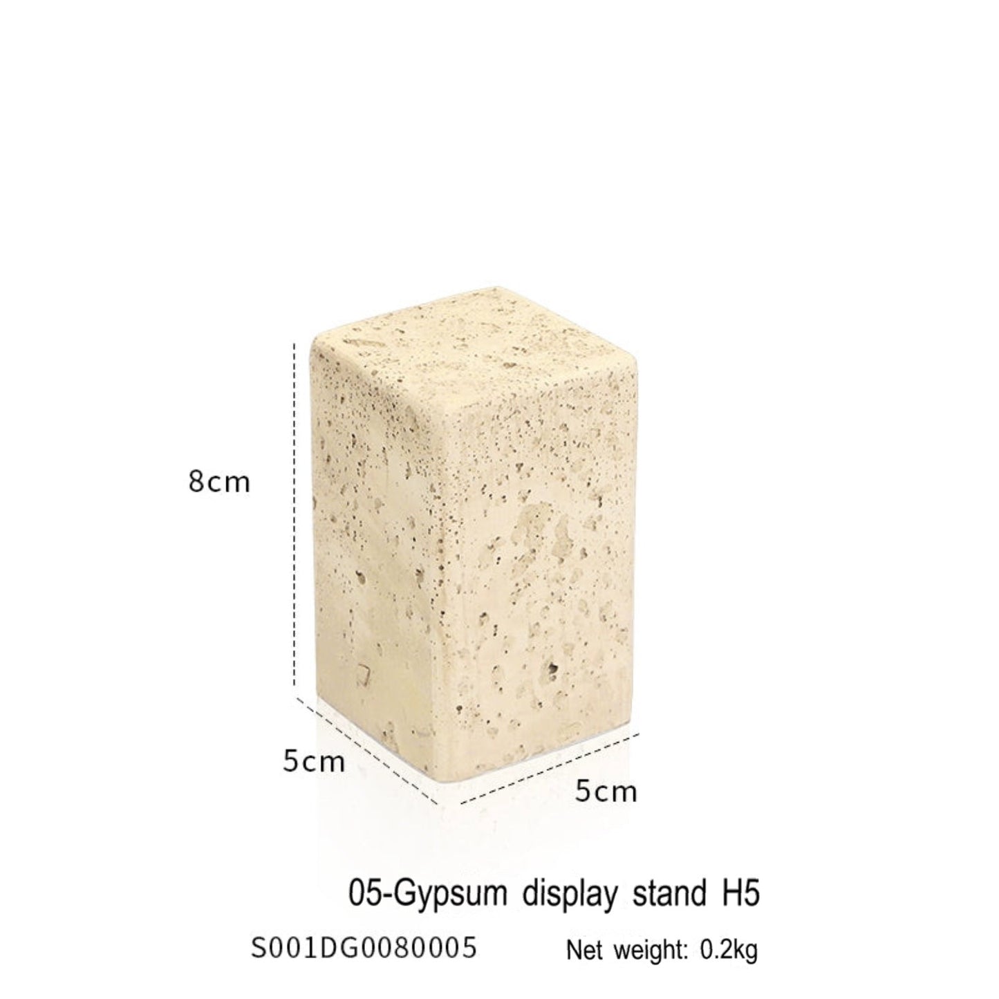 High-grade gypsum display rack, jewelry display props, jewelry display ornaments
