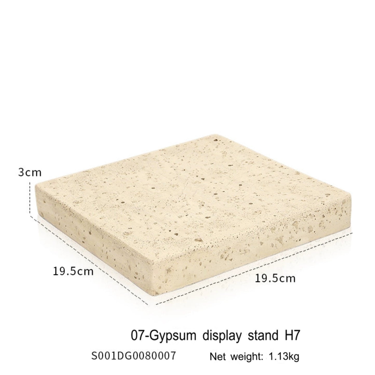 High-grade gypsum display rack, jewelry display props, jewelry display ornaments