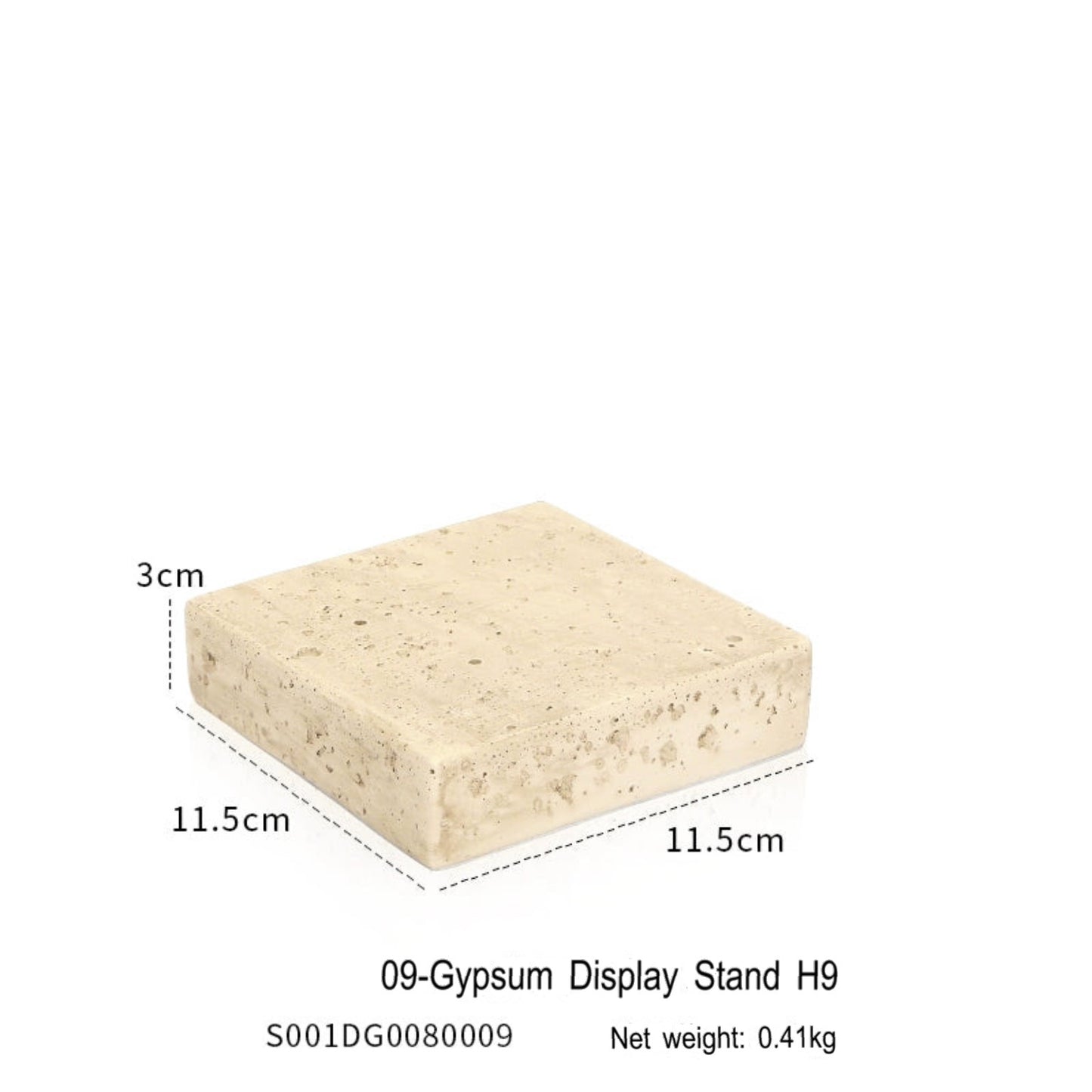 High-grade gypsum display rack, jewelry display props, jewelry display ornaments