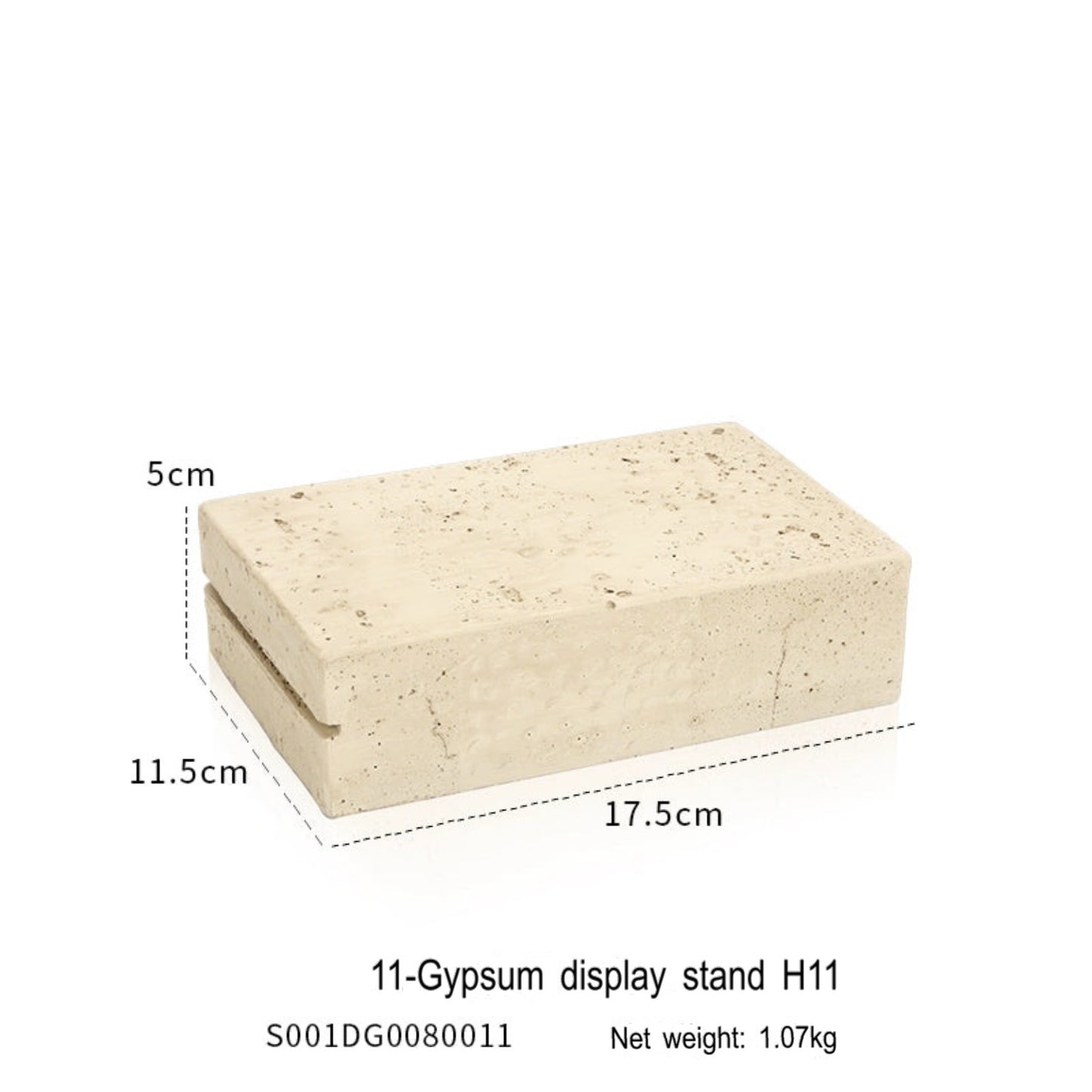 High-grade gypsum display rack, jewelry display props, jewelry display ornaments