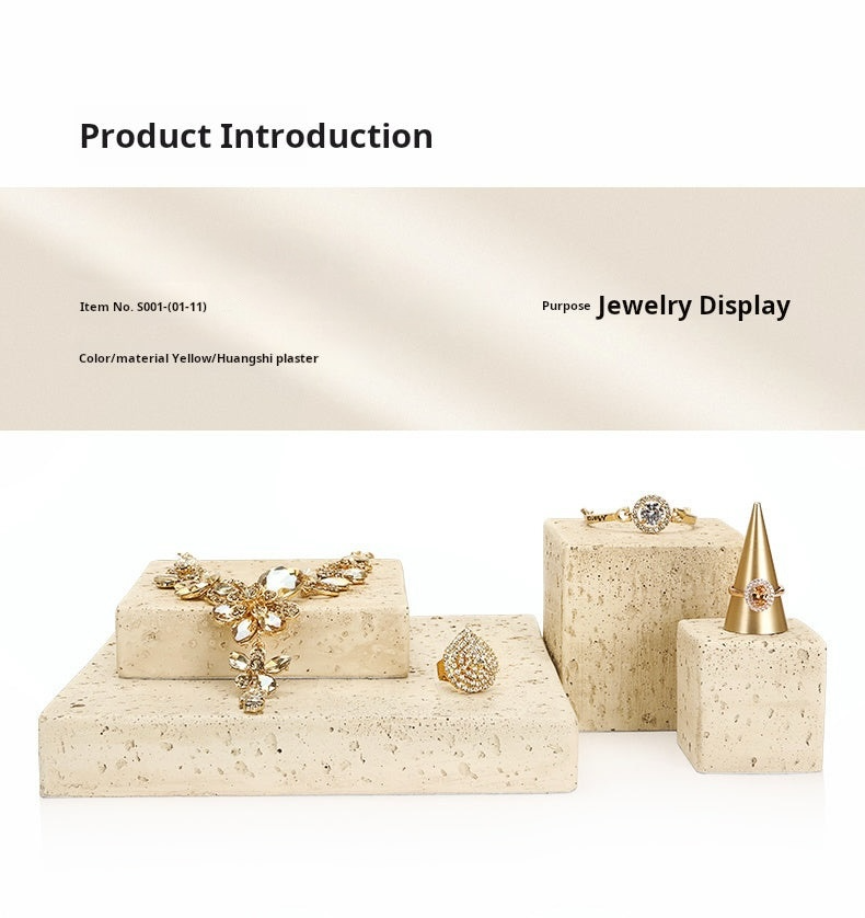 High-grade gypsum display rack, jewelry display props, jewelry display ornaments