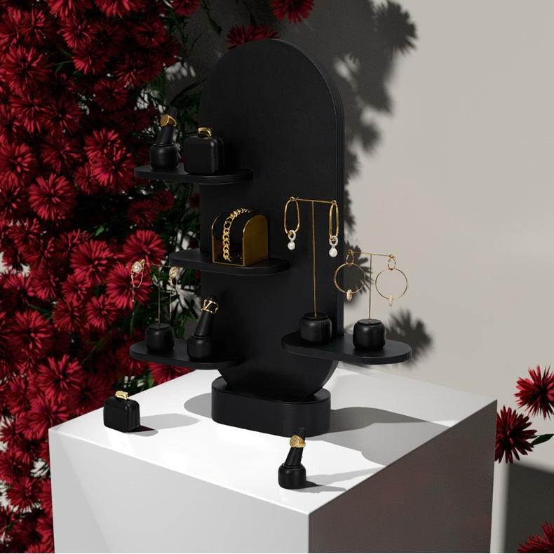 High Jewelry Display Props, Rings, Earrings, Necklaces, Bracelets, Window Displays, Jewelry Display Stands