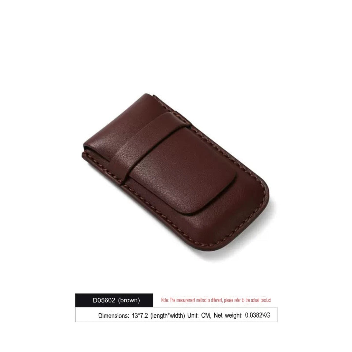 High-end leather watch storage bag, portable carry-on watch storage bag, travel watch bag, protective bag