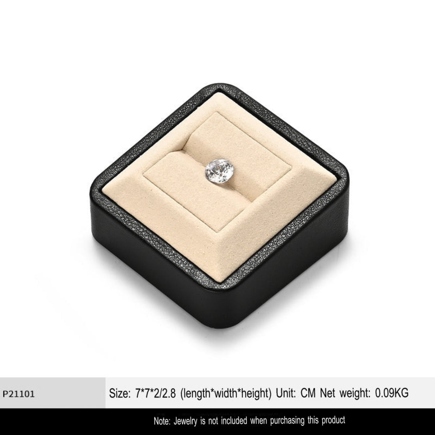 Light Luxury Jewelry Tray Ring Earrings Microfiber Loose Diamond Beads Display Props Jewelry Look Pallet