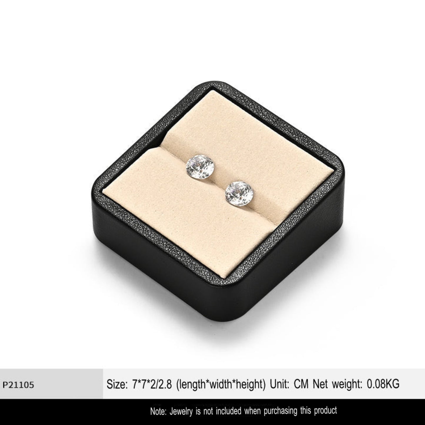Light Luxury Jewelry Tray Ring Earrings Microfiber Loose Diamond Beads Display Props Jewelry Look Pallet