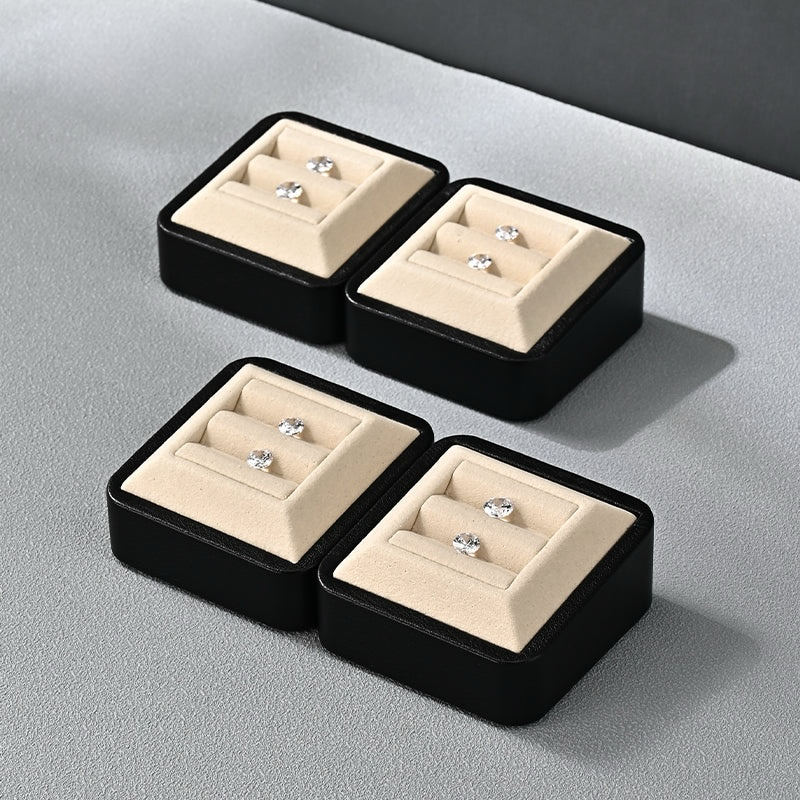 Light Luxury Jewelry Tray Ring Earrings Microfiber Loose Diamond Beads Display Props Jewelry Look Pallet
