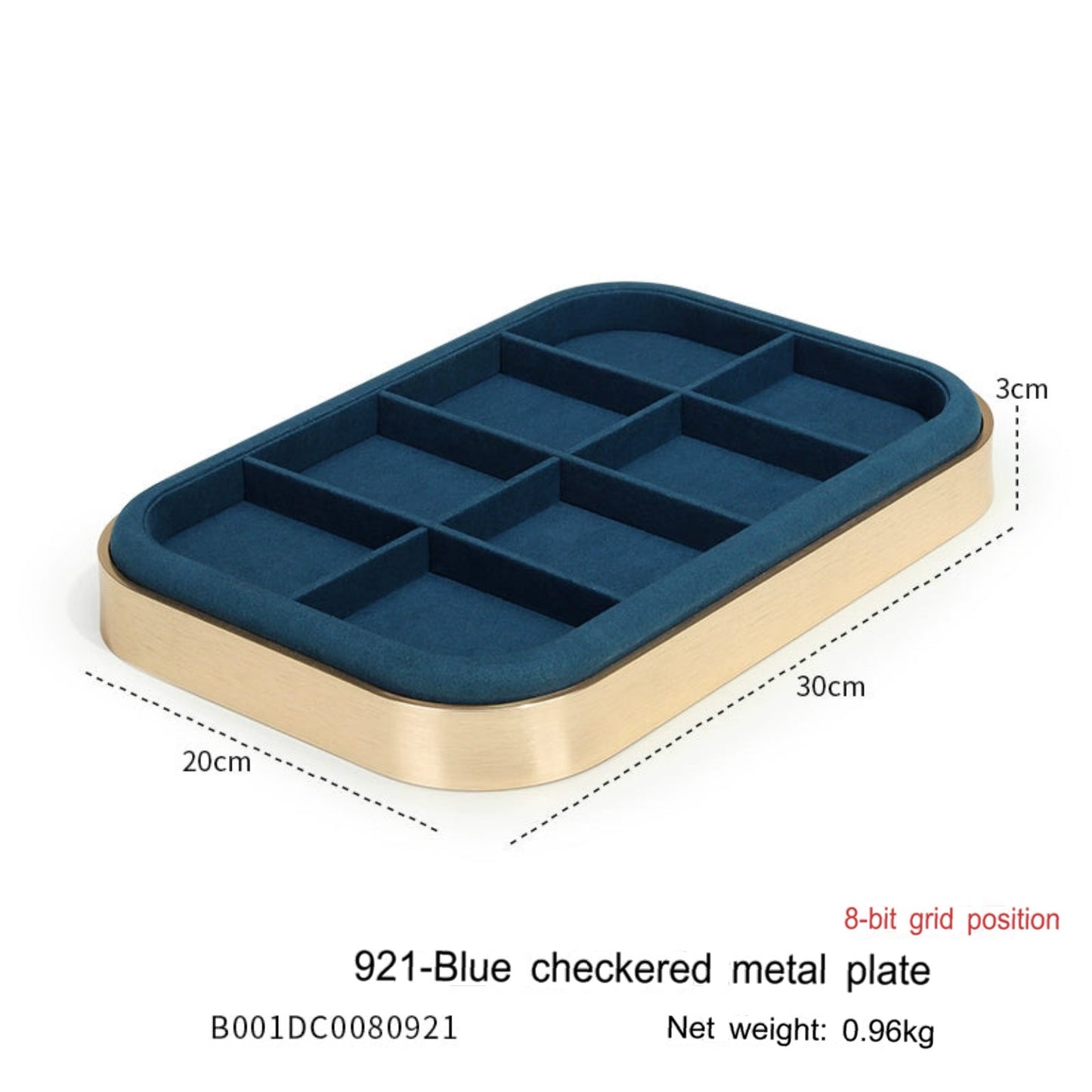 Jewelry Watch Tray Necklace Ring Earring Bracelet Display Props Jewelry Display Display Plate