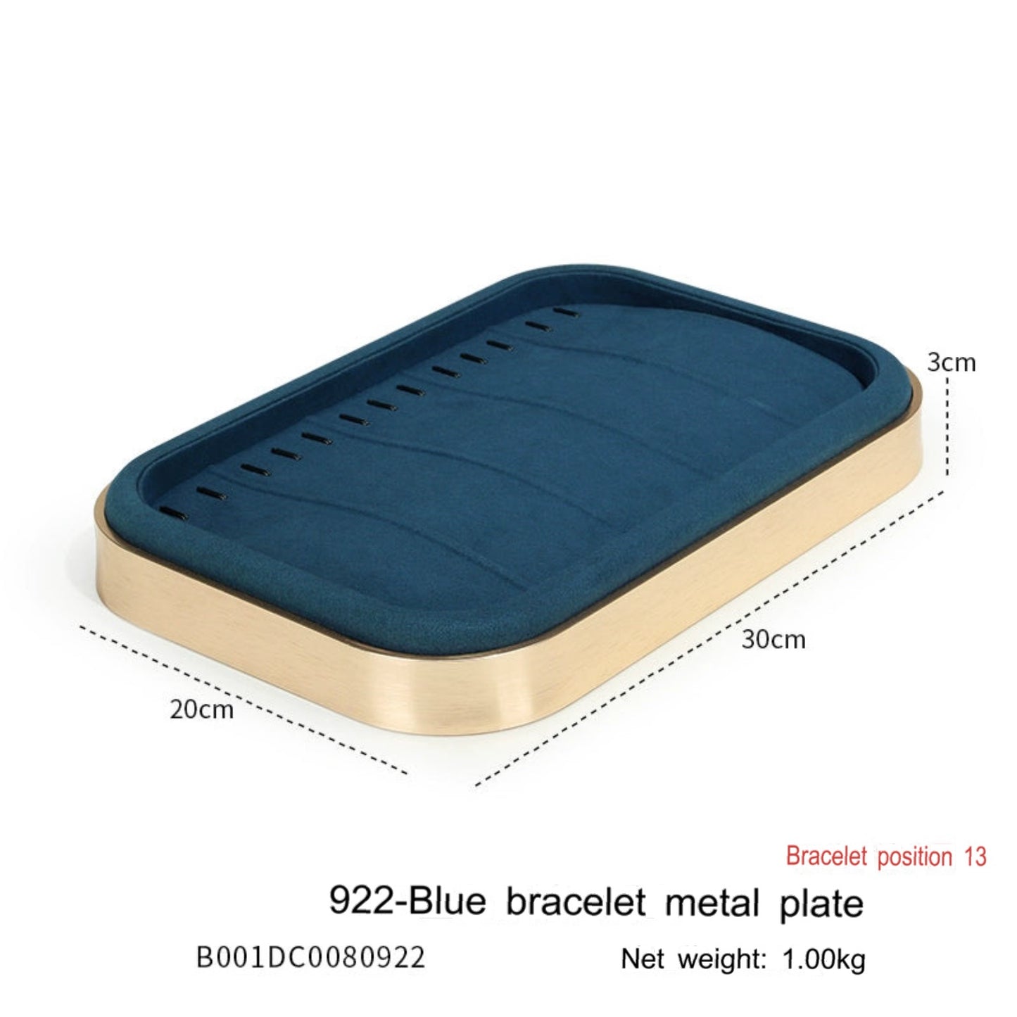 Jewelry Watch Tray Necklace Ring Earring Bracelet Display Props Jewelry Display Display Plate