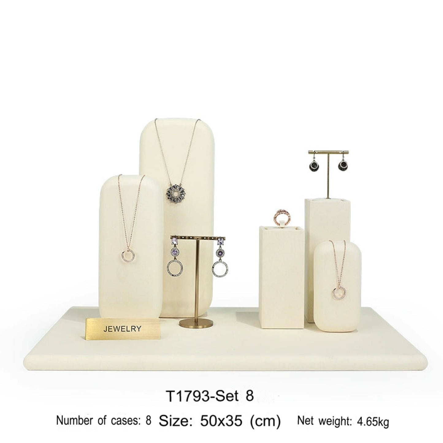 Metal Jewelry Display Stand Set Rings, Necklaces, Earrings, Bracelets, Storage Racks, Jewelry, Window Jewelry, Jewelry Display Props