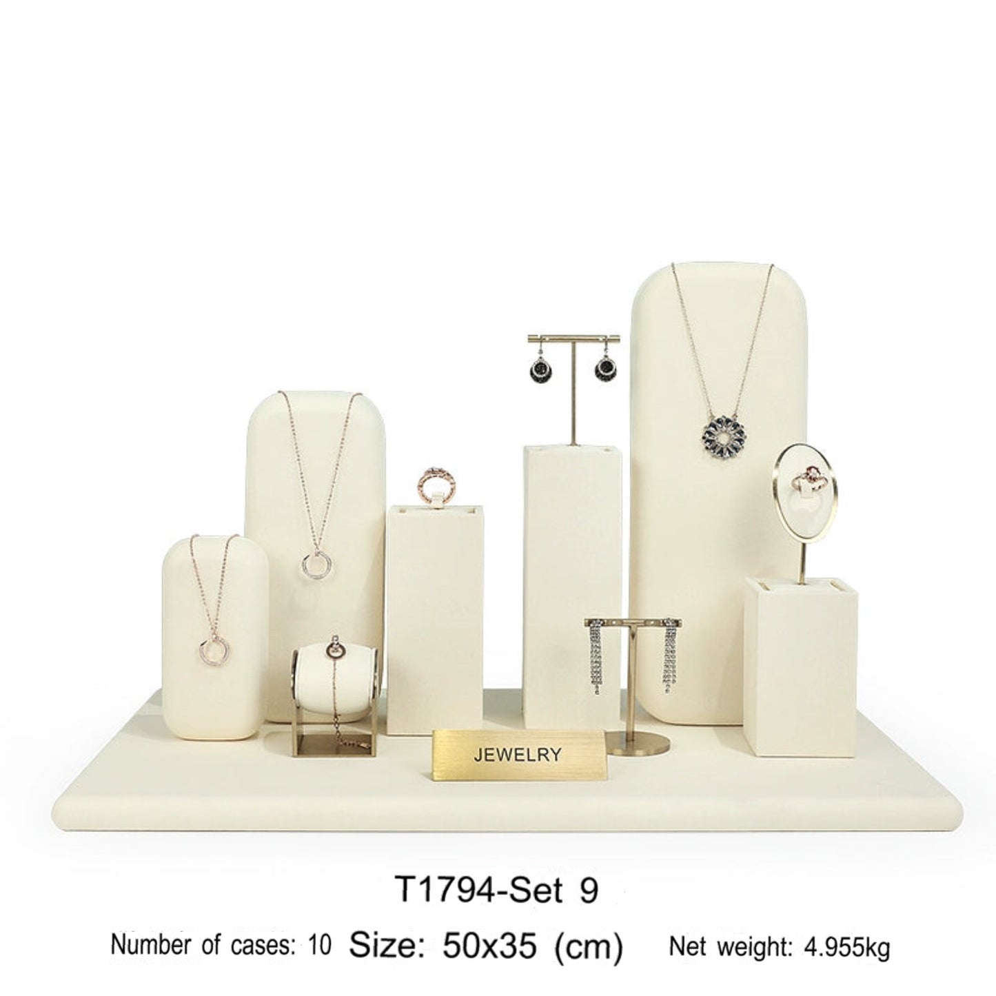 Metal Jewelry Display Stand Set Rings, Necklaces, Earrings, Bracelets, Storage Racks, Jewelry, Window Jewelry, Jewelry Display Props