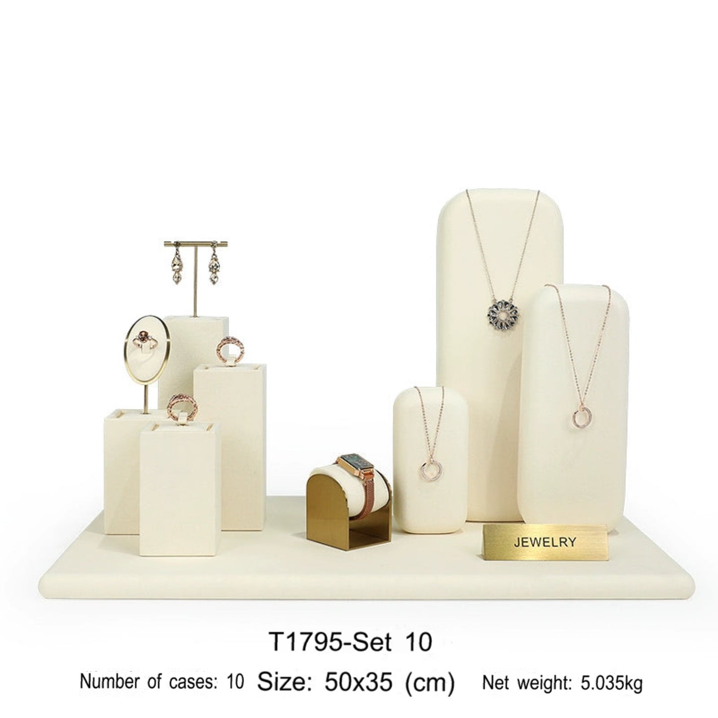 Metal Jewelry Display Stand Set Rings, Necklaces, Earrings, Bracelets, Storage Racks, Jewelry, Window Jewelry, Jewelry Display Props