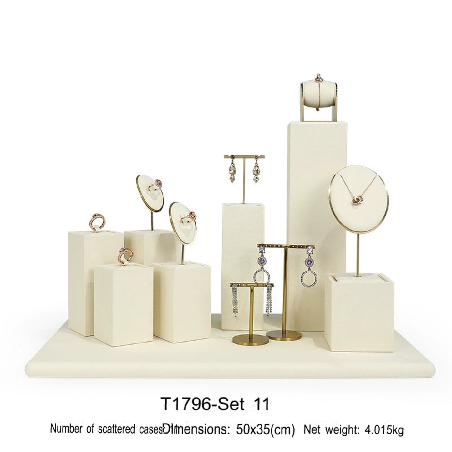 Metal Jewelry Display Stand Set Rings, Necklaces, Earrings, Bracelets, Storage Racks, Jewelry, Window Jewelry, Jewelry Display Props