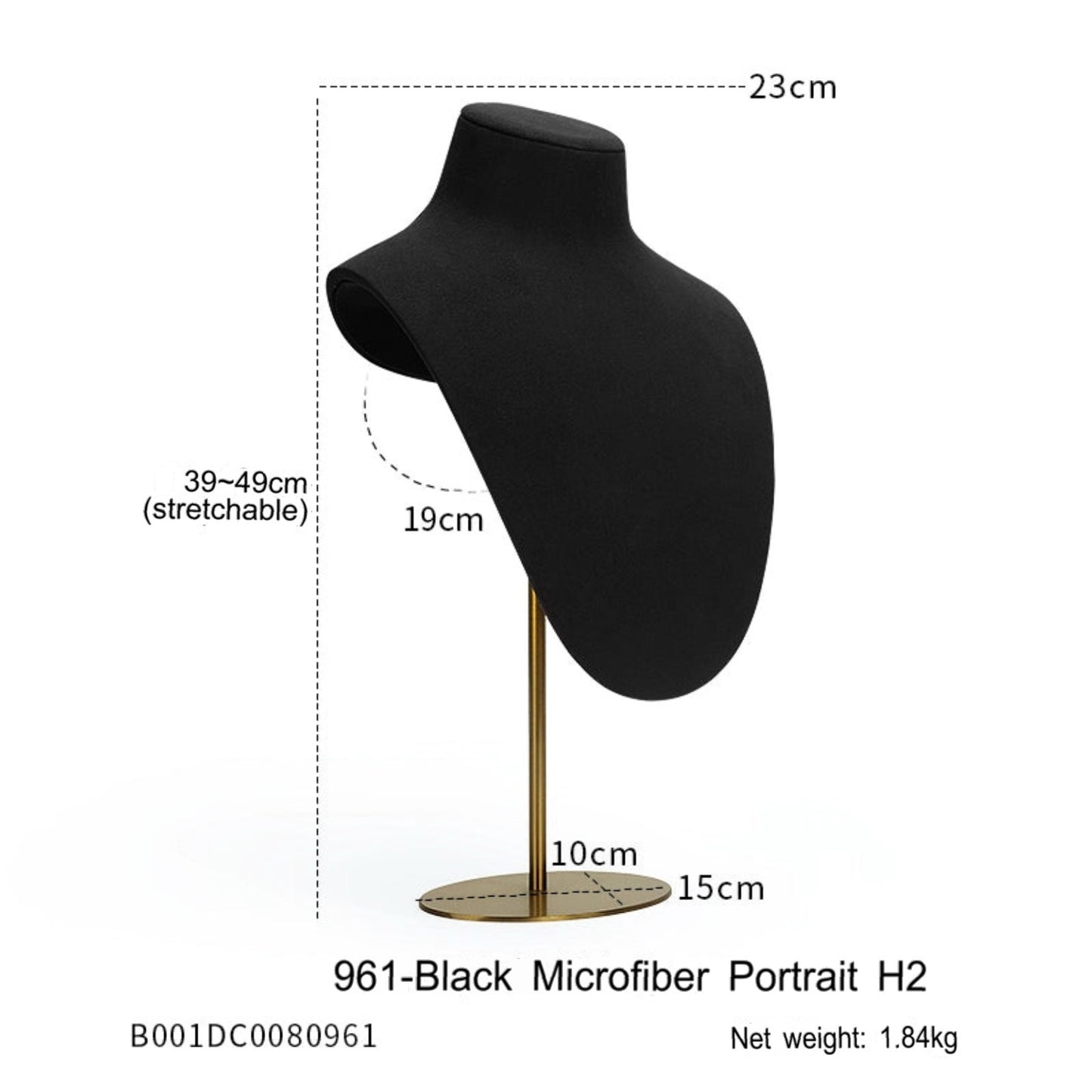 Jewelry display shelves, necklaces, rings, earrings, bracelets, bracelets, display props, microfiber window display sets