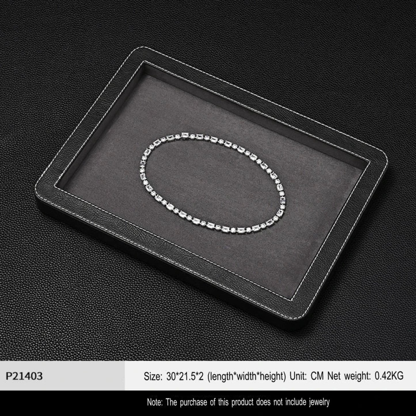 Round Corner Jewelry Display Tray, Rings, Earrings, Necklaces, Watches, Bracelets, Display Plates