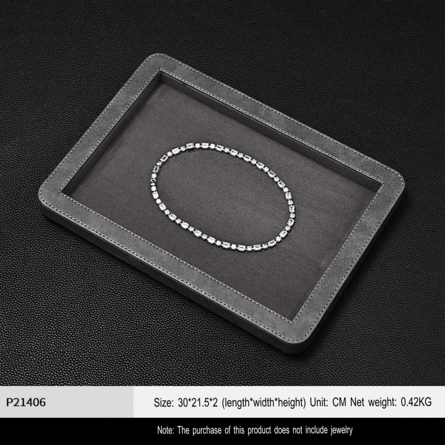Round Corner Jewelry Display Tray, Rings, Earrings, Necklaces, Watches, Bracelets, Display Plates