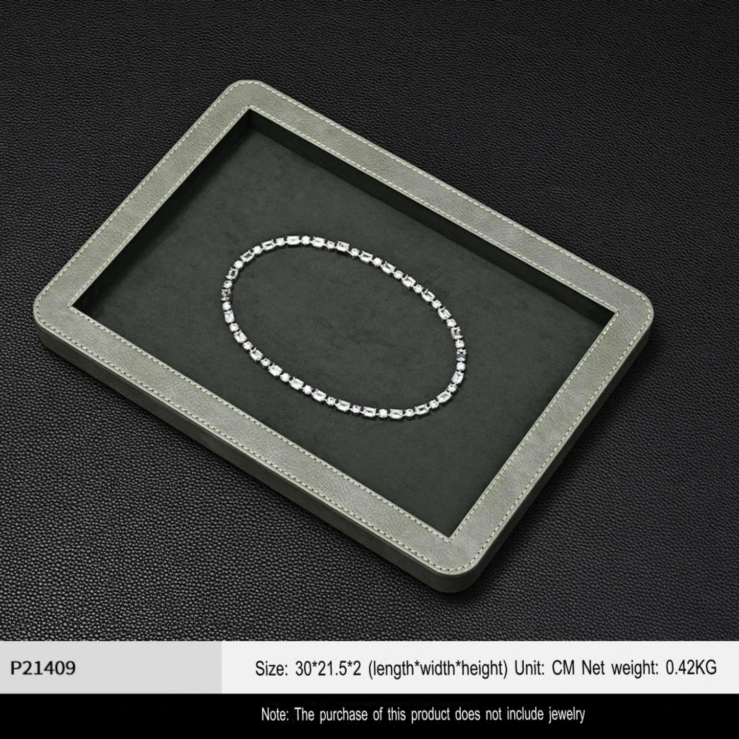 Round Corner Jewelry Display Tray, Rings, Earrings, Necklaces, Watches, Bracelets, Display Plates
