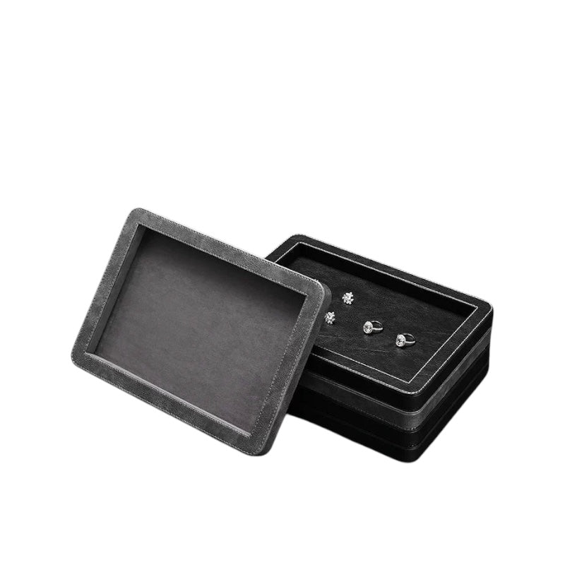 Round Corner Jewelry Display Tray, Rings, Earrings, Necklaces, Watches, Bracelets, Display Plates
