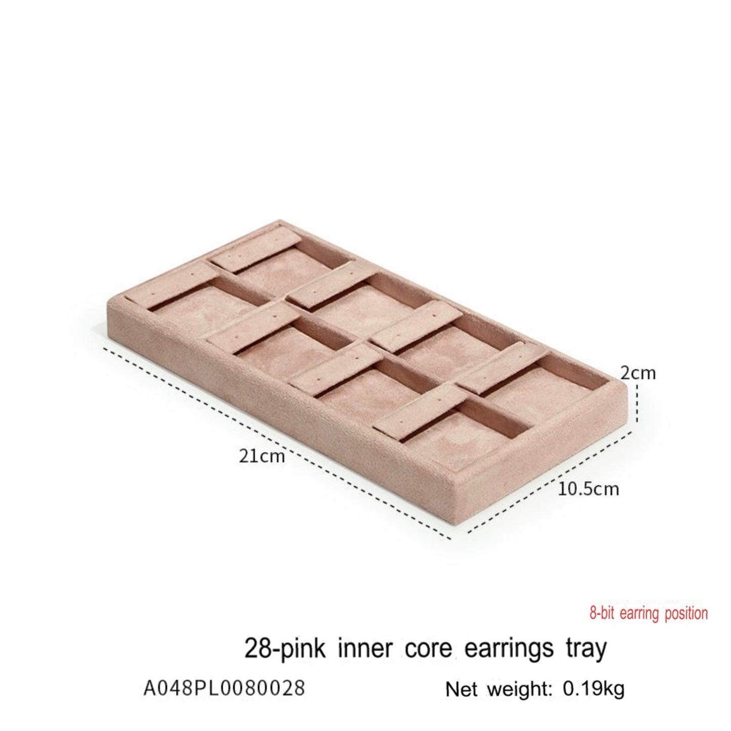 Jewelry tray ring necklace earrings bracelet multi-functional storage display tray display jewelry watch pallet