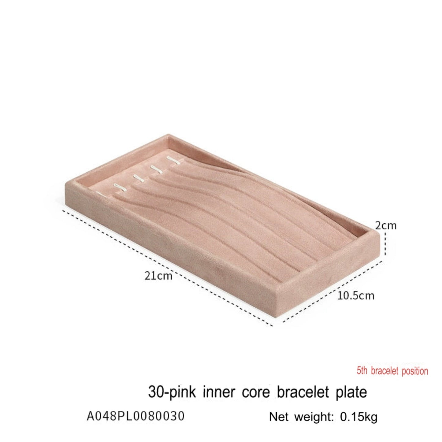 Jewelry tray ring necklace earrings bracelet multi-functional storage display tray display jewelry watch pallet